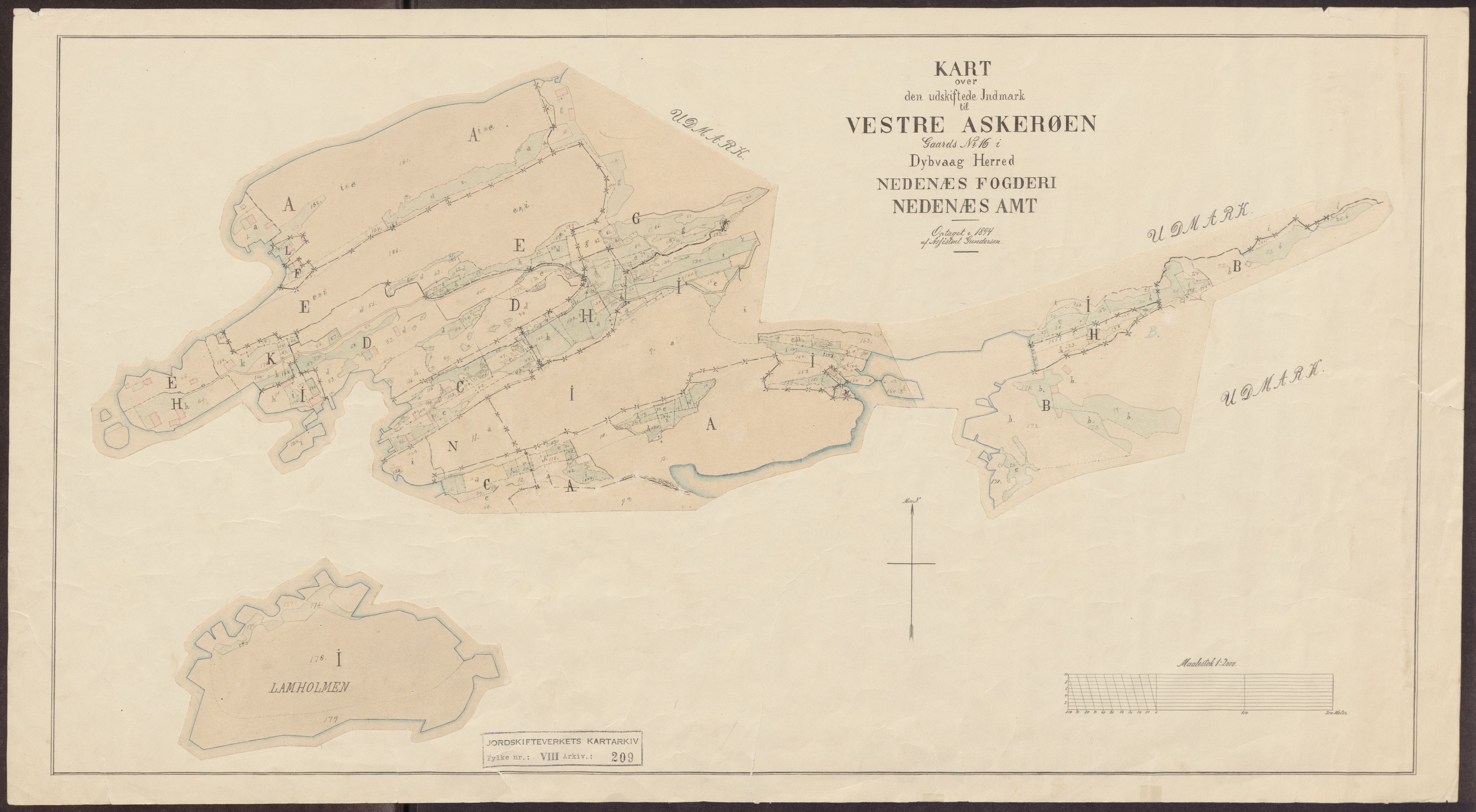 Jordskifteverkets kartarkiv, AV/RA-S-3929/T, 1859-1988, s. 244