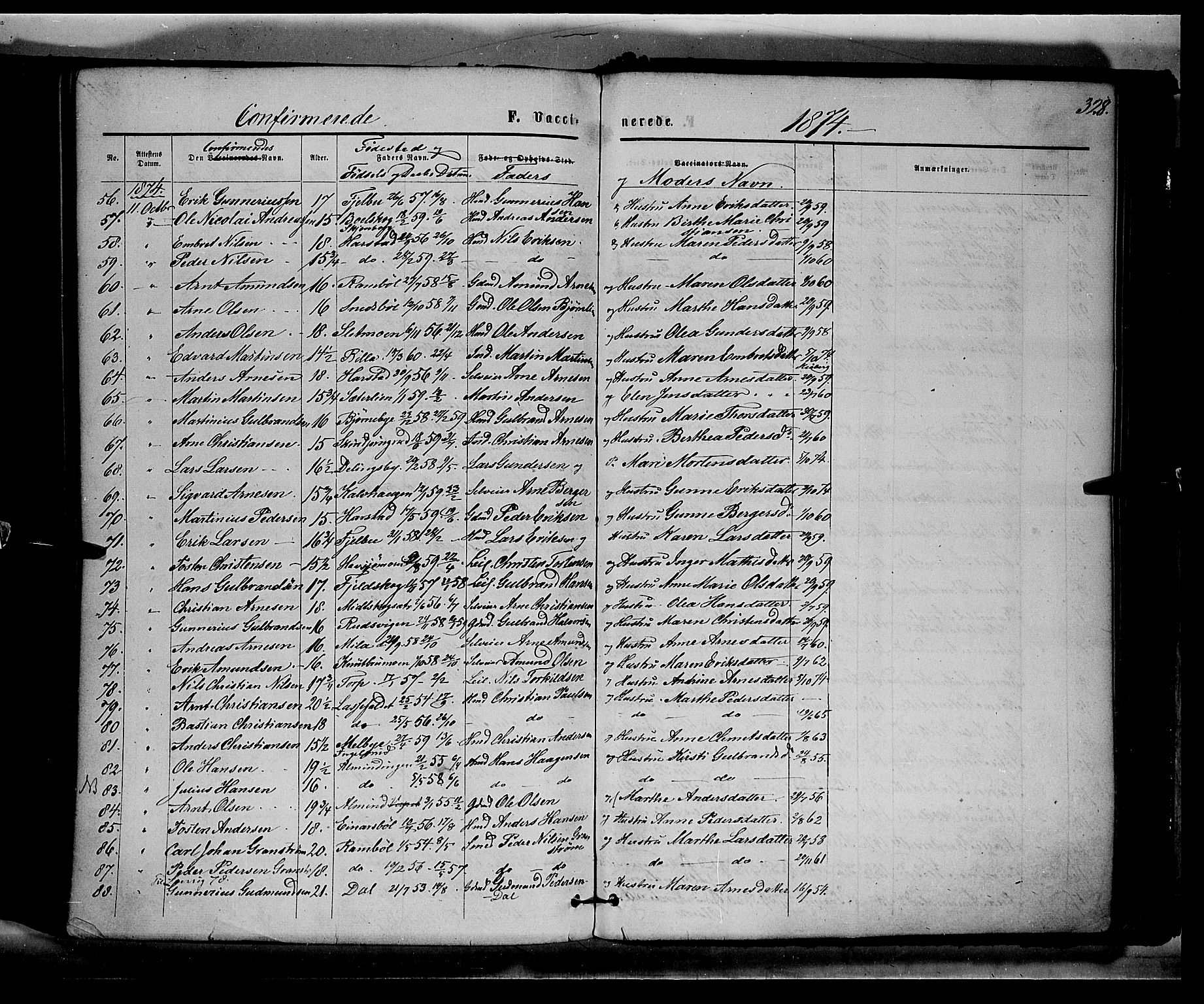 Eidskog prestekontor, AV/SAH-PREST-026/H/Ha/Haa/L0002: Ministerialbok nr. 2, 1867-1878, s. 328