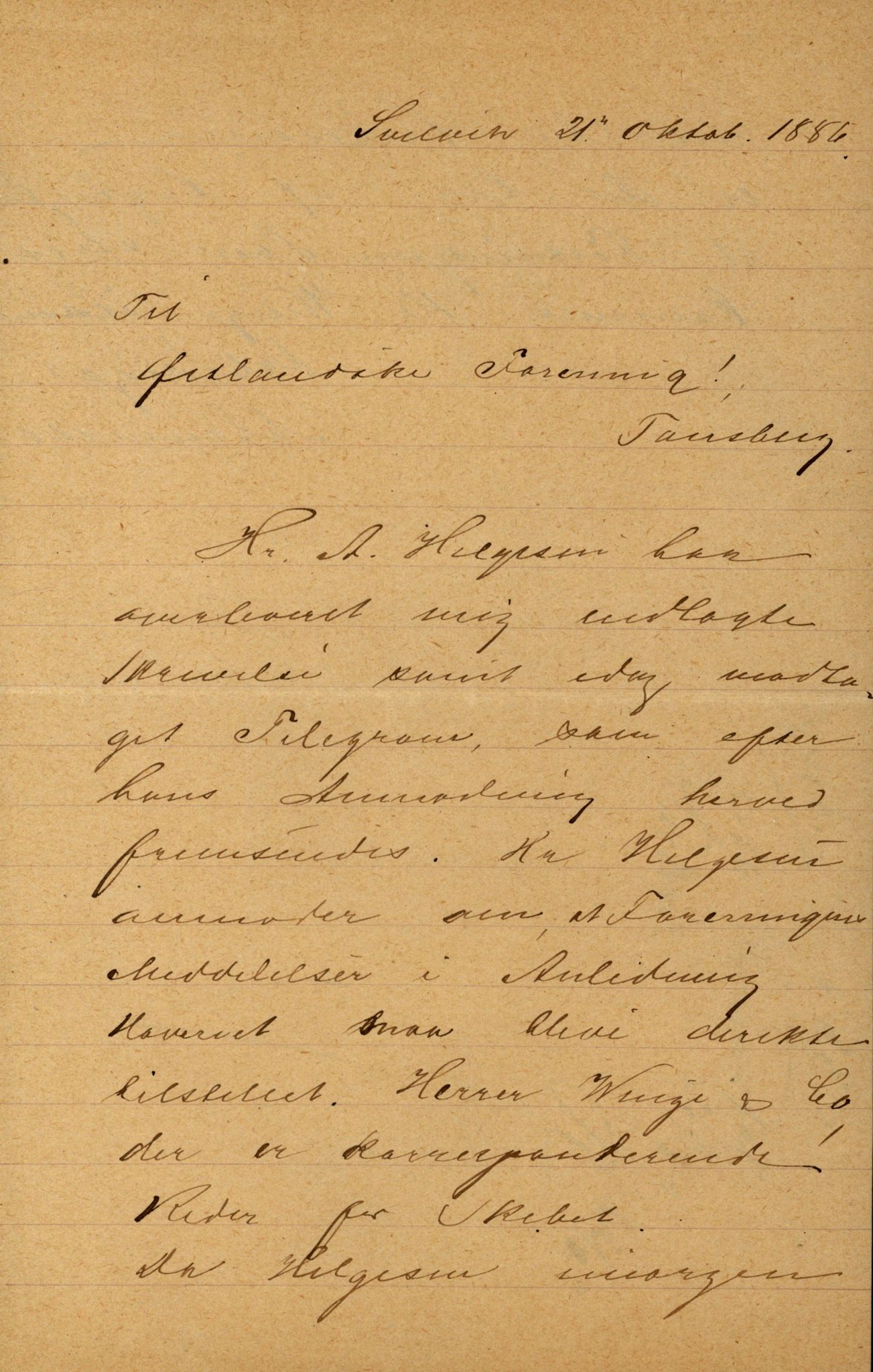 Pa 63 - Østlandske skibsassuranceforening, VEMU/A-1079/G/Ga/L0019/0006: Havaridokumenter / Sømand, Olaf Trygvason, Norden, Præsident, Protector, 1886, s. 20