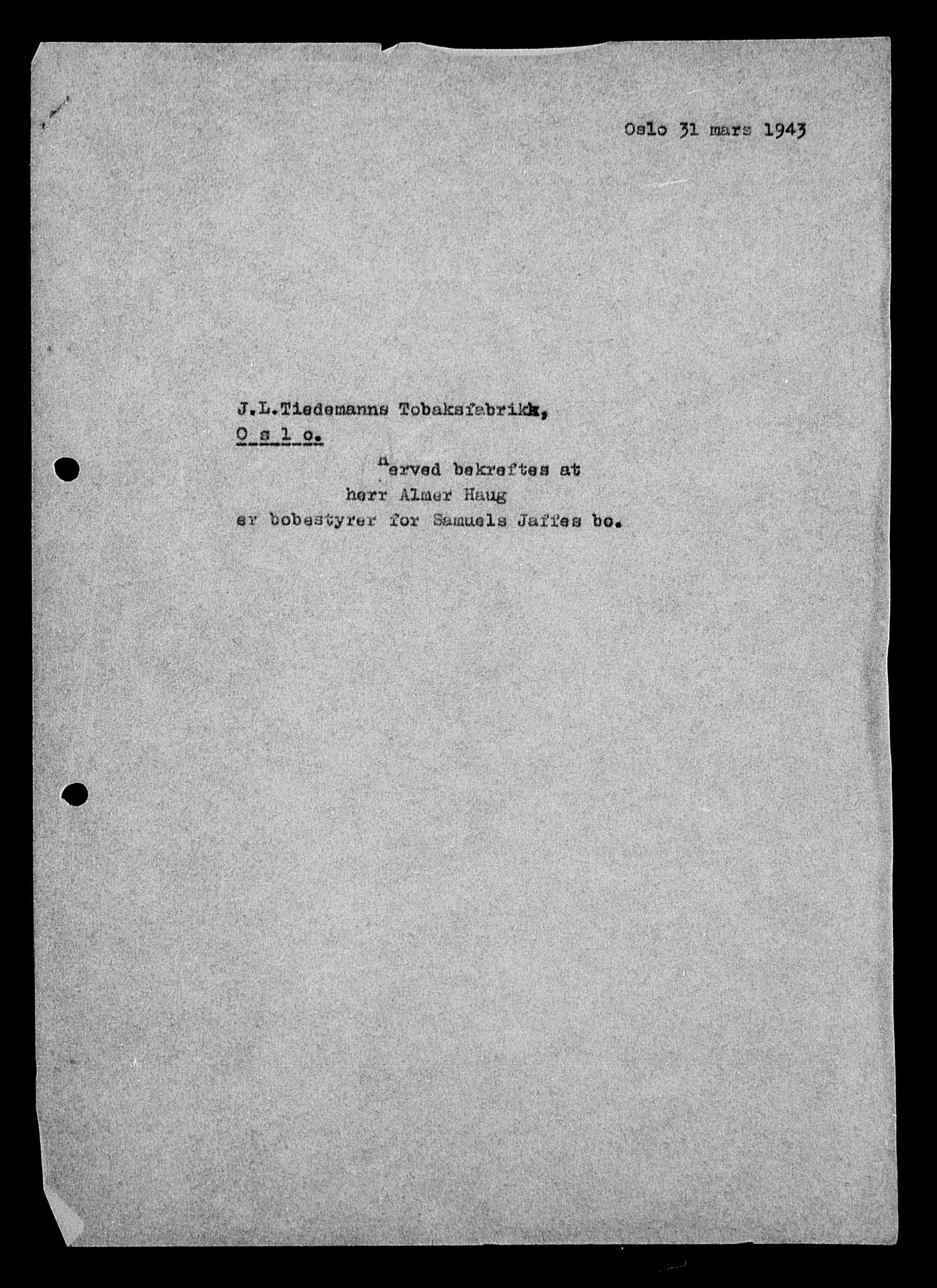 Justisdepartementet, Tilbakeføringskontoret for inndratte formuer, AV/RA-S-1564/H/Hc/Hcc/L0947: --, 1945-1947, s. 125
