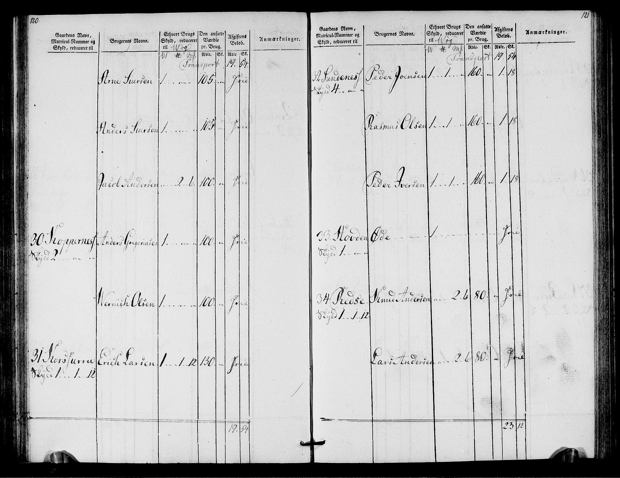 Rentekammeret inntil 1814, Realistisk ordnet avdeling, AV/RA-EA-4070/N/Ne/Nea/L0125b: Sunnmøre fogderi. Oppebørselsregister for fogderiets søndre del, 1803, s. 62