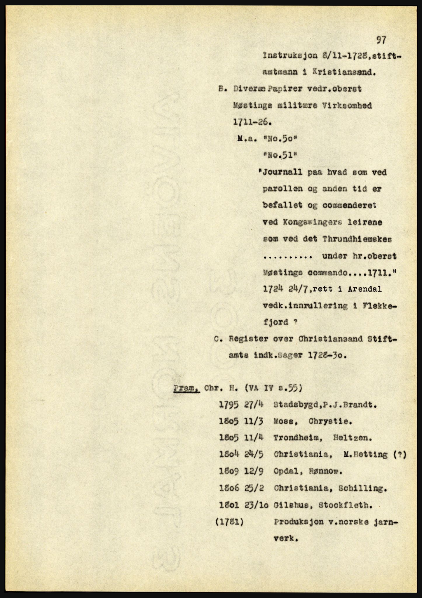 Riksarkivet, Seksjon for eldre arkiv og spesialsamlinger, AV/RA-EA-6797/H/Ha, 1953, s. 97
