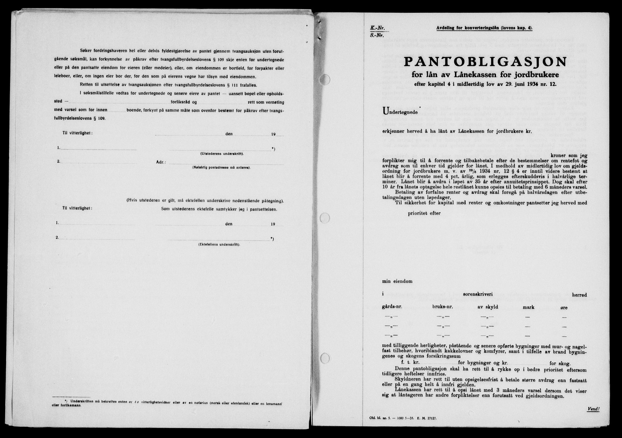 Søndre Helgeland sorenskriveri, SAT/A-4575/1/2/2C/L0023: Pantebok nr. 34, 1925-1935