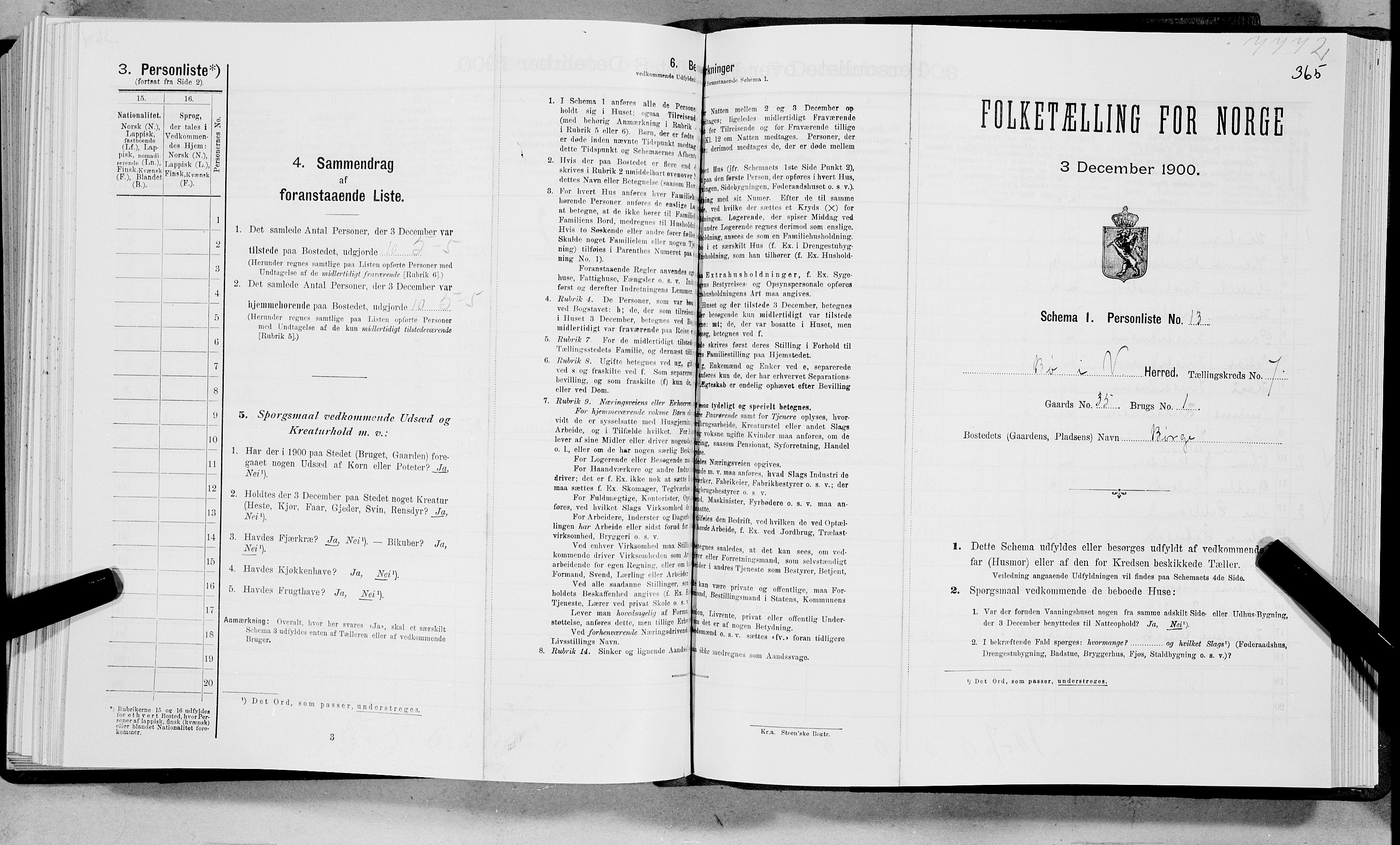 SAT, Folketelling 1900 for 1867 Bø herred, 1900, s. 776