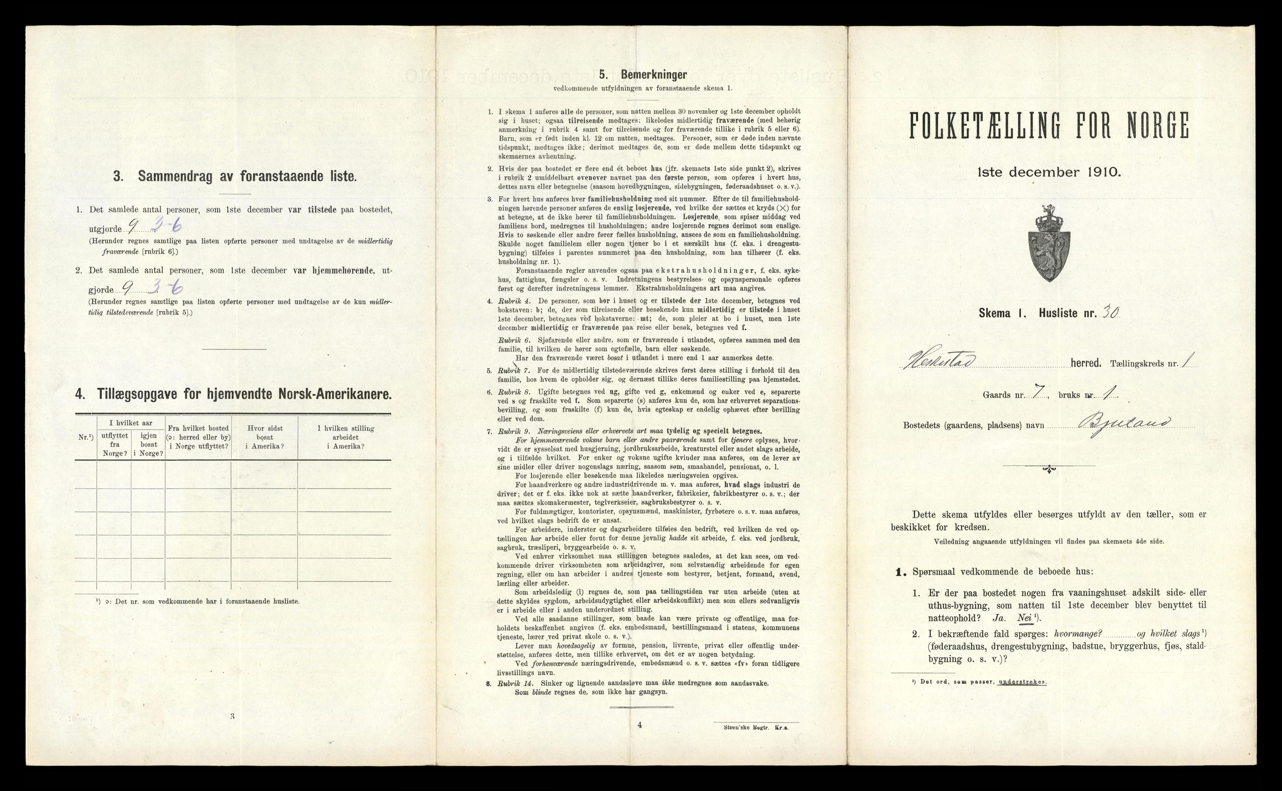 RA, Folketelling 1910 for 1113 Heskestad herred, 1910, s. 76