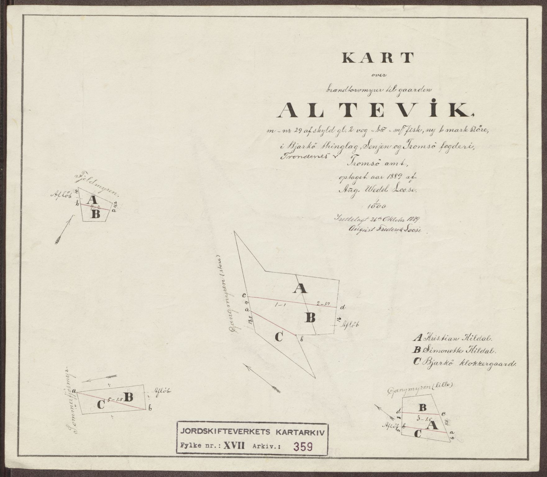 Jordskifteverkets kartarkiv, AV/RA-S-3929/T, 1859-1988, s. 419