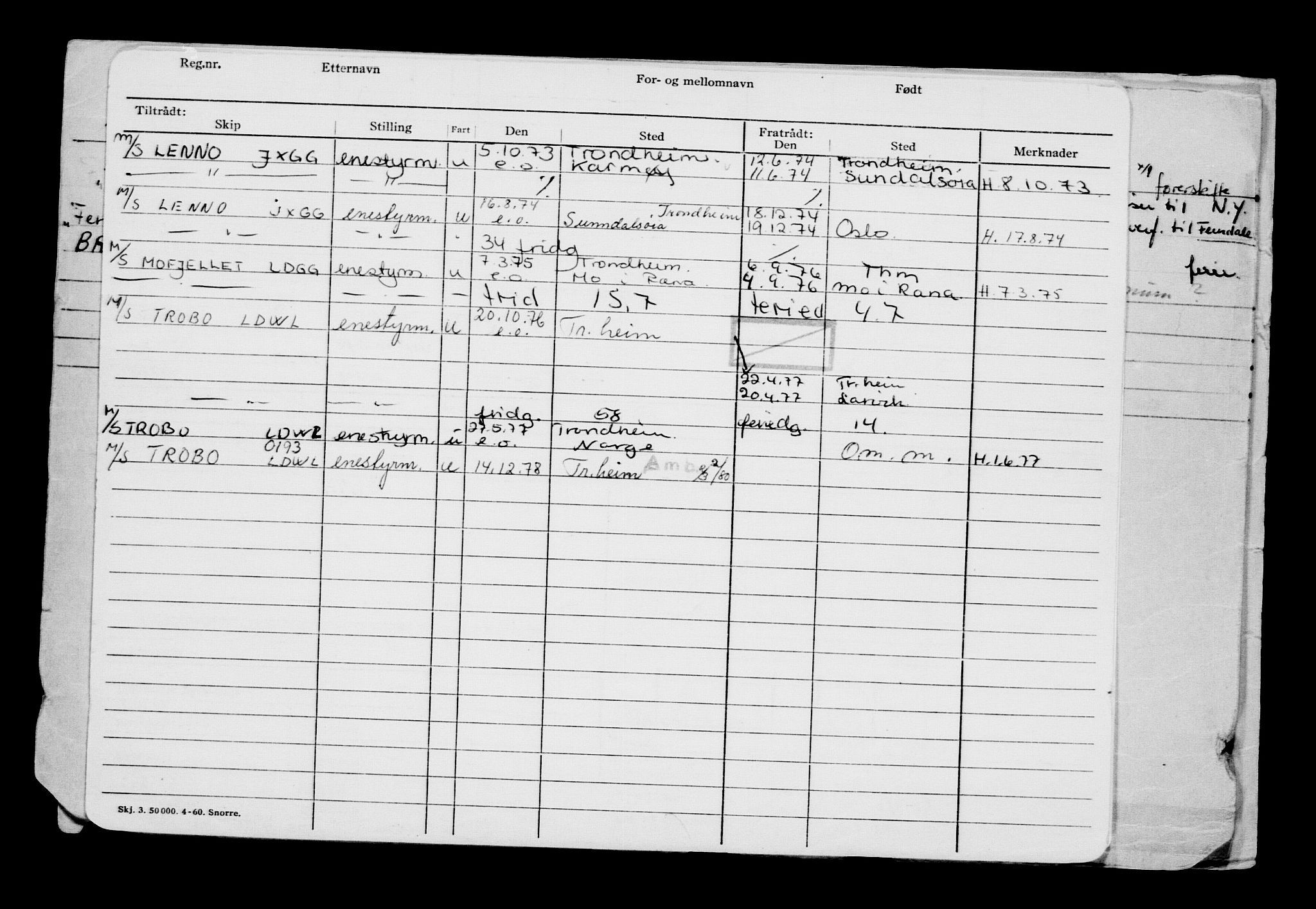 Direktoratet for sjømenn, AV/RA-S-3545/G/Gb/L0219: Hovedkort, 1923, s. 734