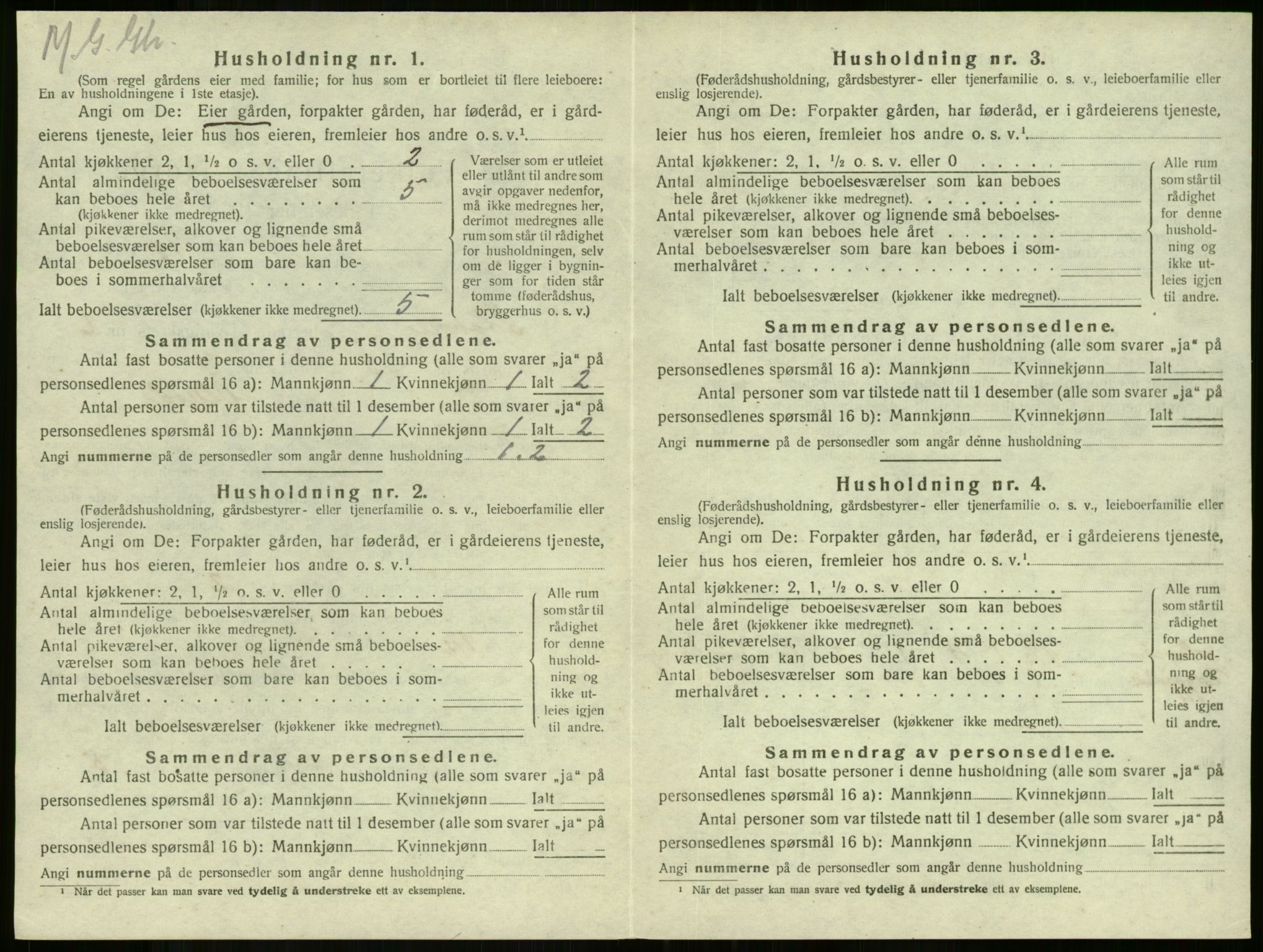 SAKO, Folketelling 1920 for 0720 Stokke herred, 1920, s. 1135