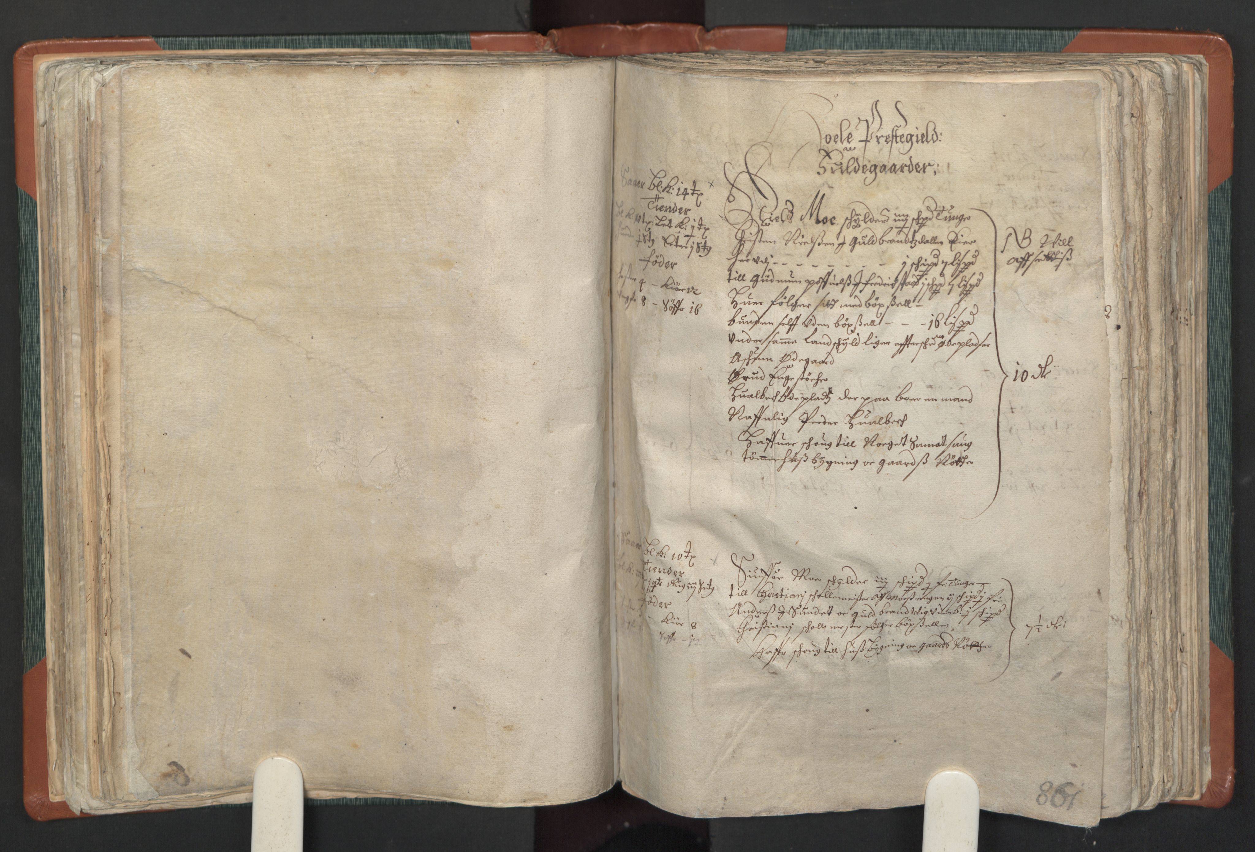 Rentekammeret inntil 1814, Realistisk ordnet avdeling, AV/RA-EA-4070/L/L0006: Kristiania lagdømme. Alminnelig jordebok med skatteligning for Lier, Hurum, Røyken, Ringerike og Nes i Hallingdal, samt Hadeland., 1661, s. 860b-861a