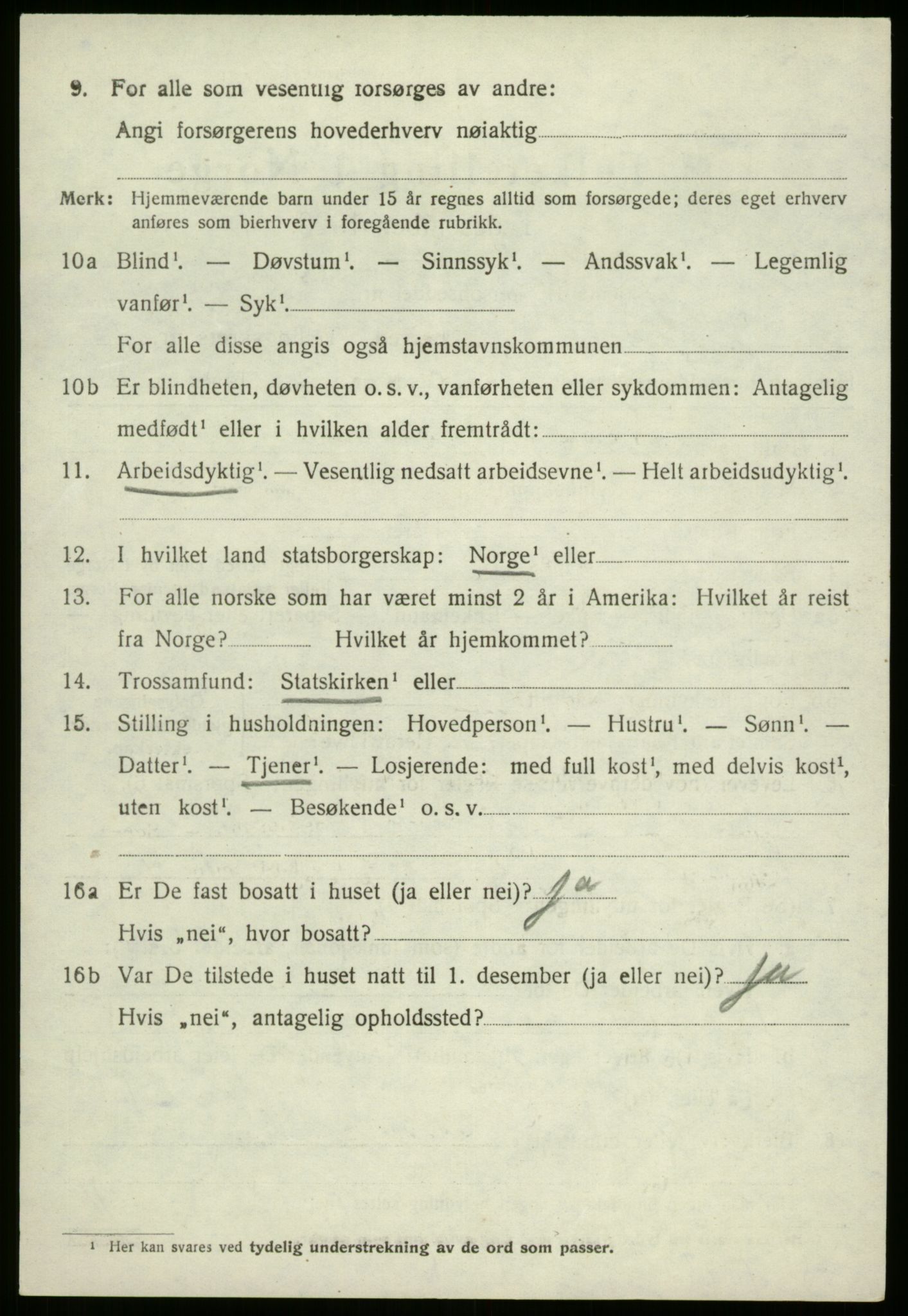 SAB, Folketelling 1920 for 1445 Gloppen herred, 1920, s. 5277