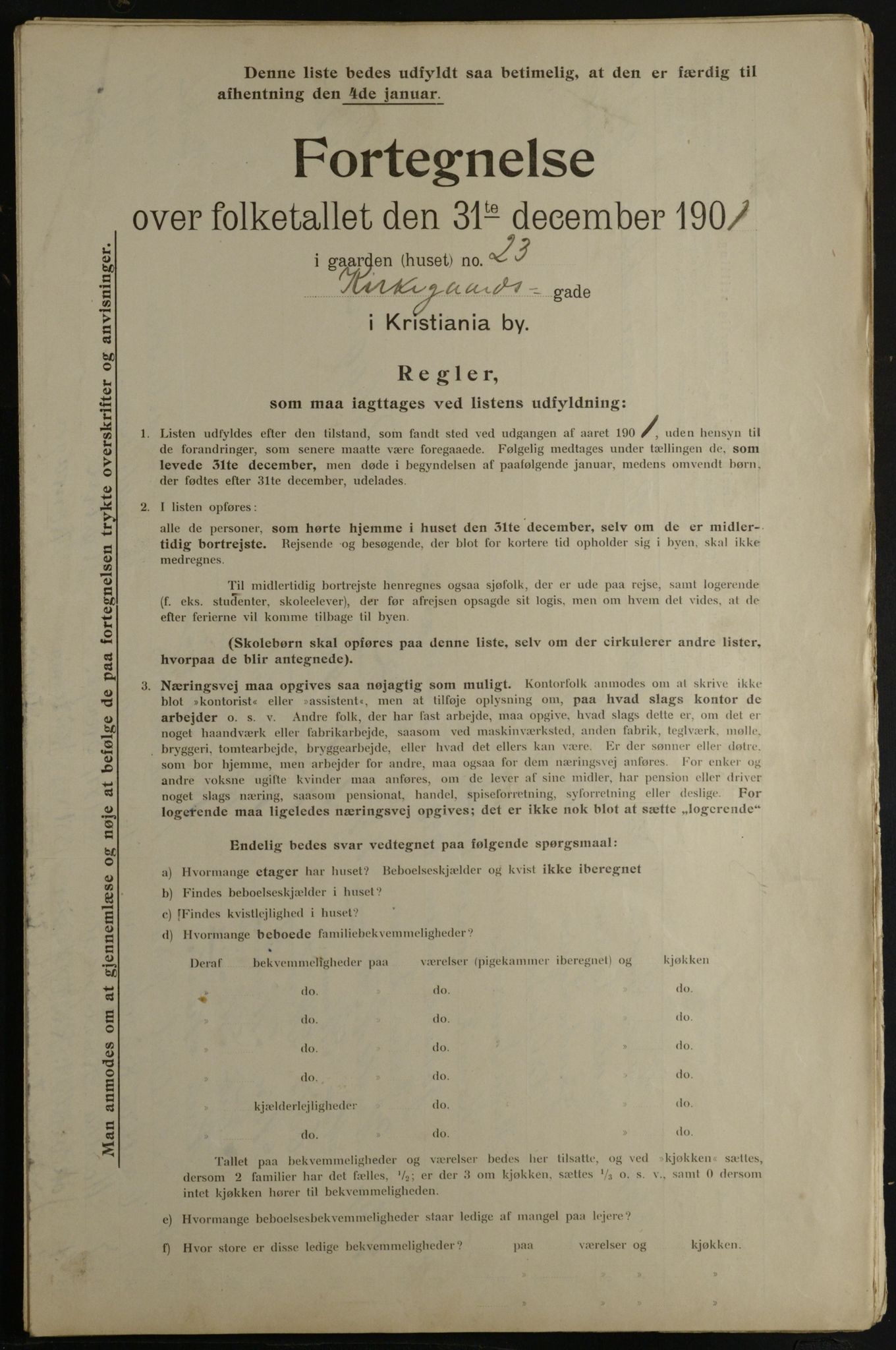 OBA, Kommunal folketelling 31.12.1901 for Kristiania kjøpstad, 1901, s. 7838