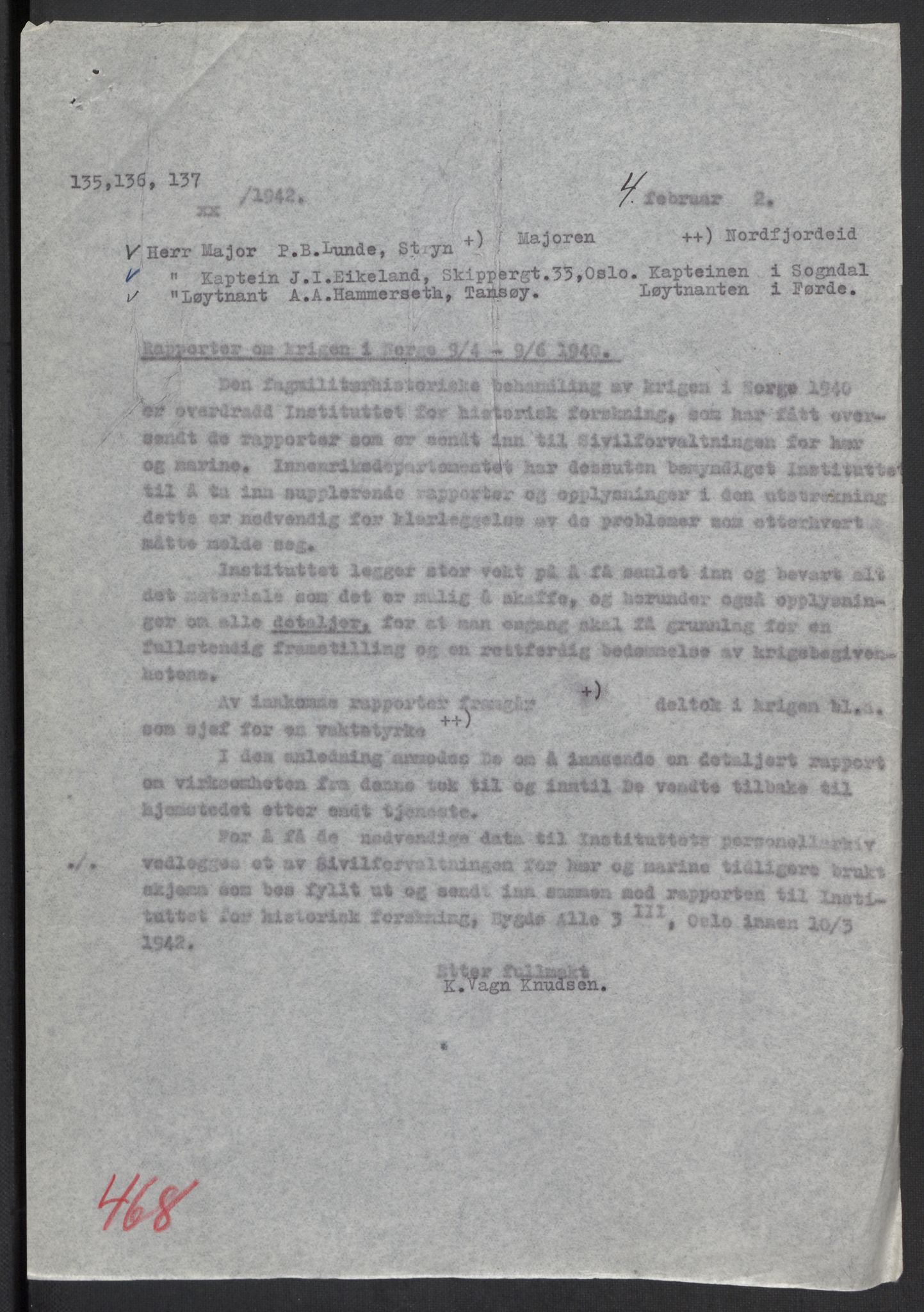 Forsvaret, Forsvarets krigshistoriske avdeling, AV/RA-RAFA-2017/Y/Yb/L0108: II-C-11-466-499  -  4. Divisjon., 1940, s. 219