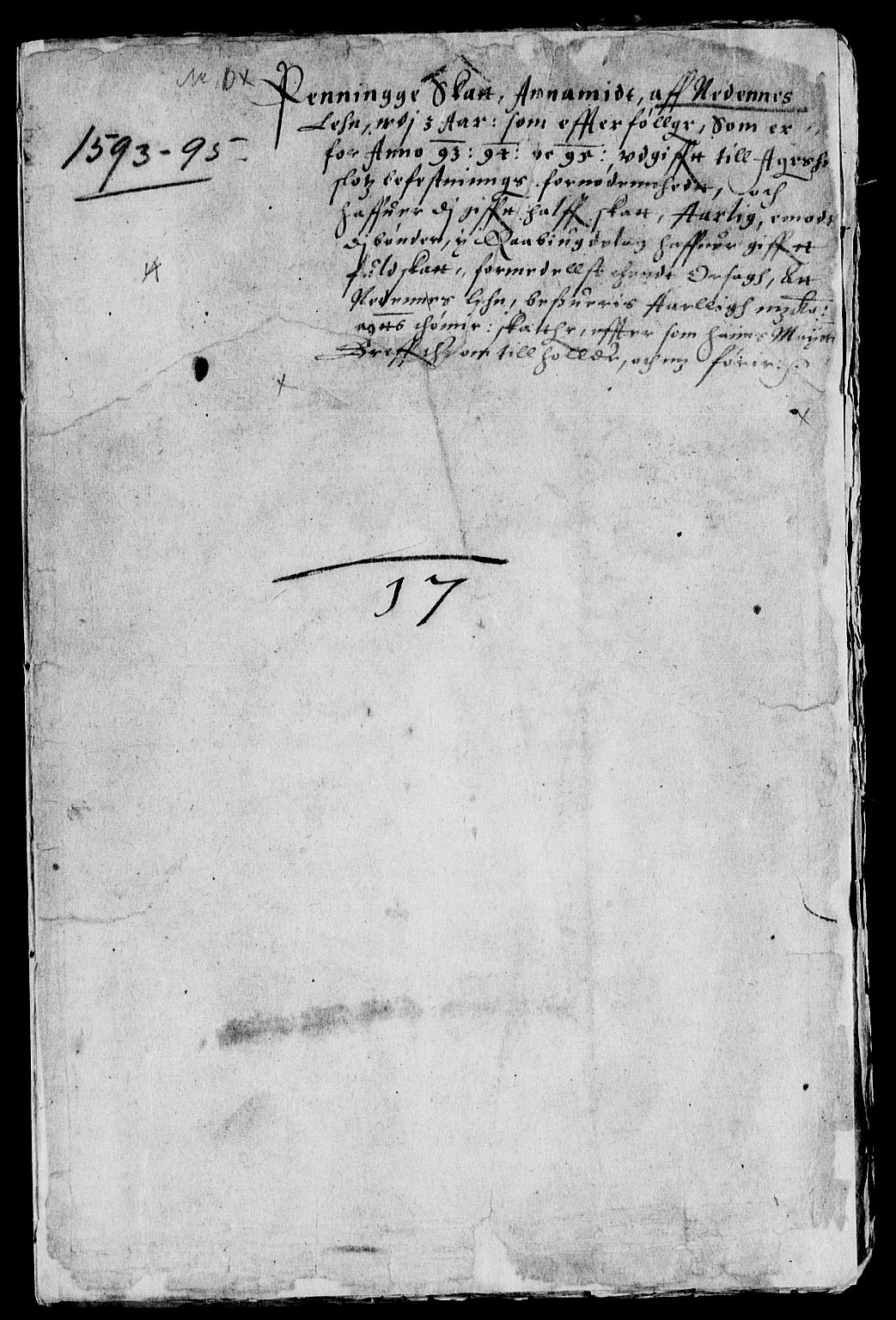 Rentekammeret inntil 1814, Reviderte regnskaper, Lensregnskaper, AV/RA-EA-5023/R/Rb/Rba/L0006: Akershus len, 1593-1594