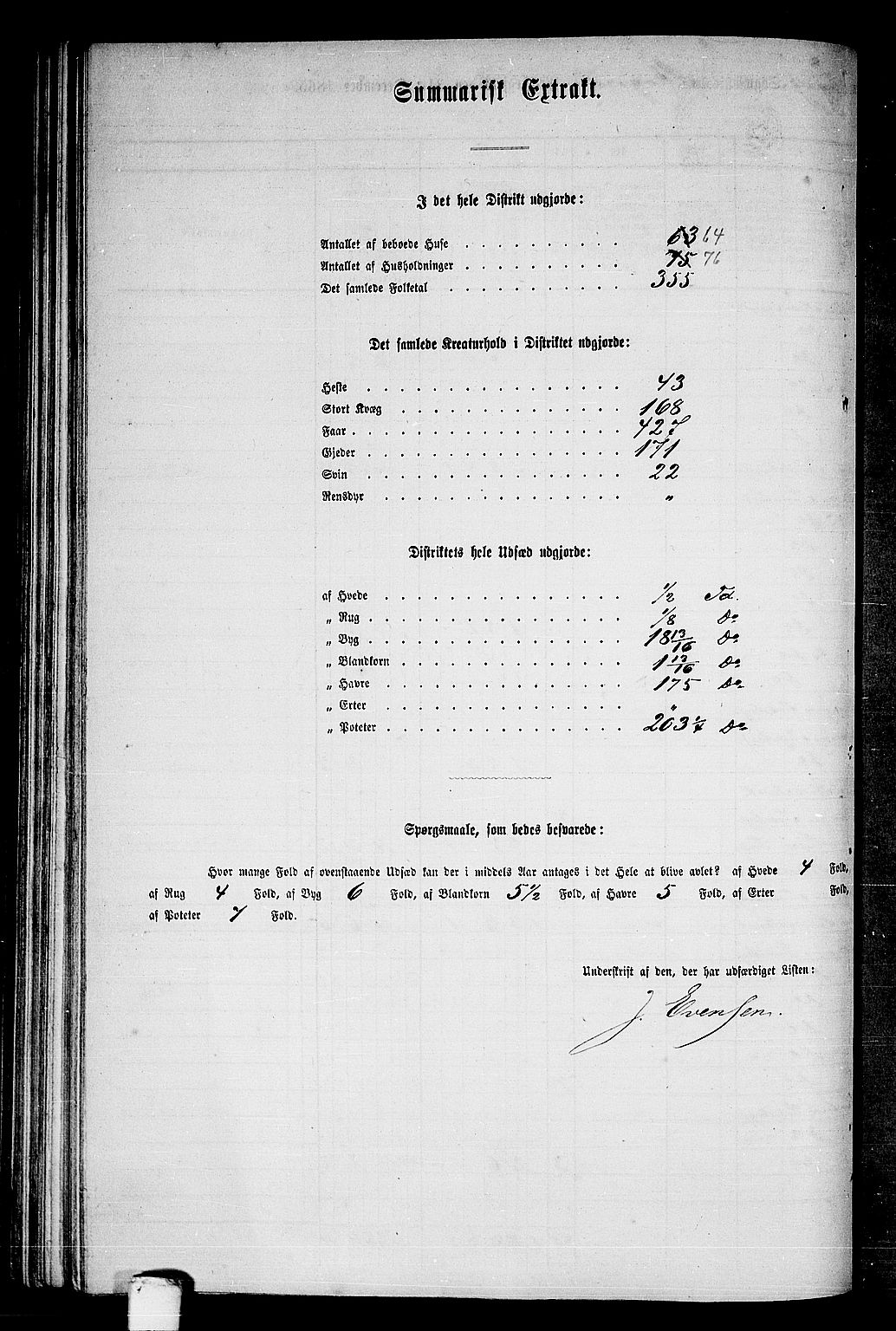 RA, Folketelling 1865 for 1719P Skogn prestegjeld, 1865, s. 128