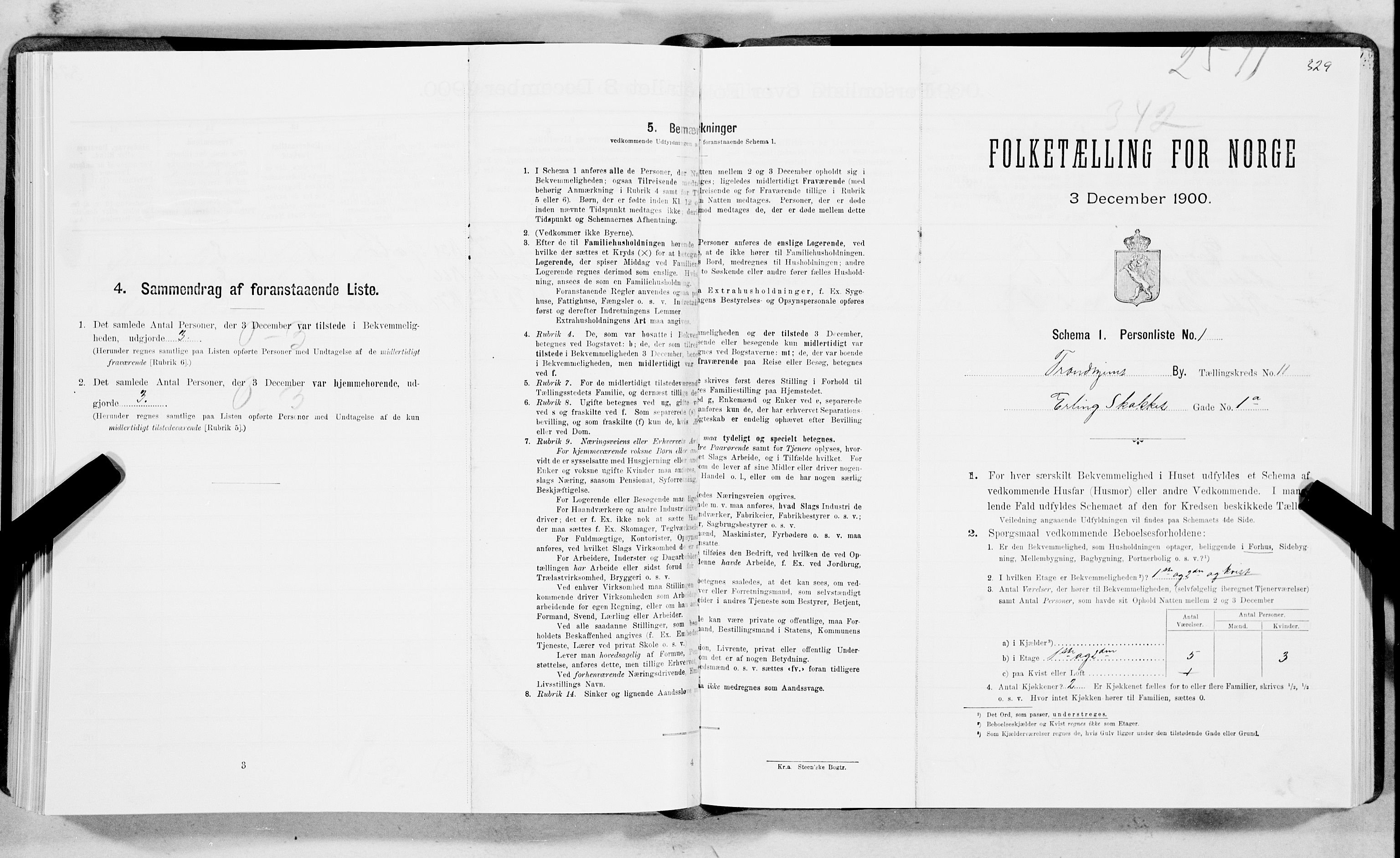 SAT, Folketelling 1900 for 1601 Trondheim kjøpstad, 1900, s. 1814