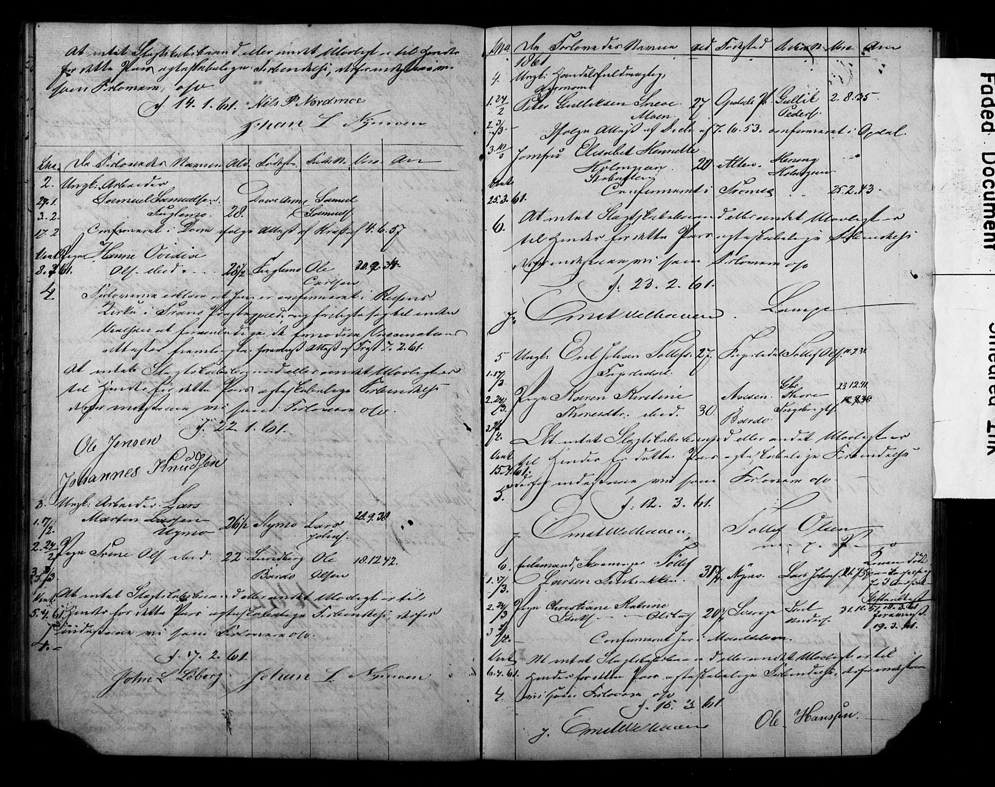 Målselv sokneprestembete, AV/SATØ-S-1311/I/Id/L0037: Lysningsprotokoll nr. 37, 1853-1870