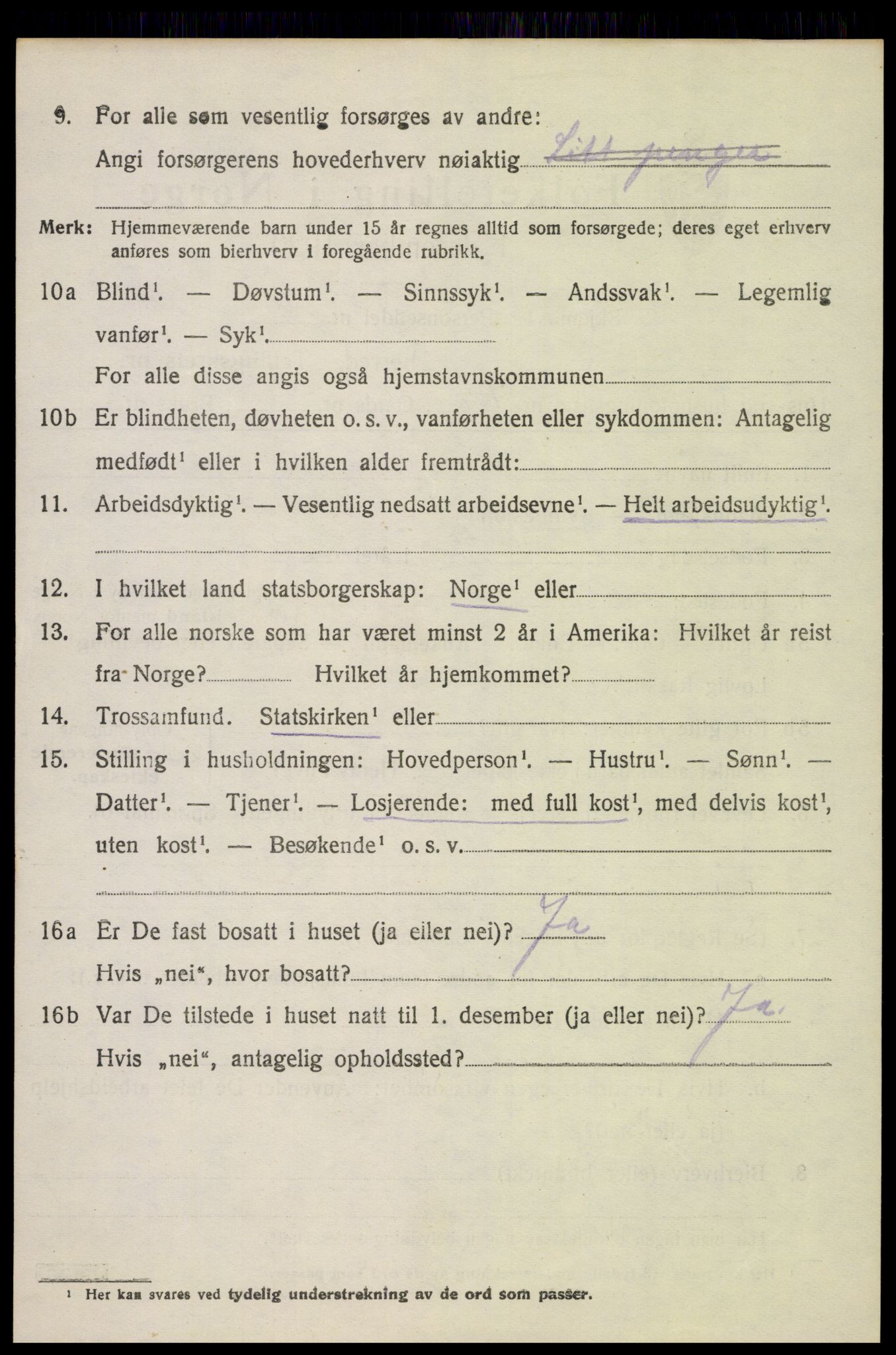 SAH, Folketelling 1920 for 0528 Østre Toten herred, 1920, s. 14981