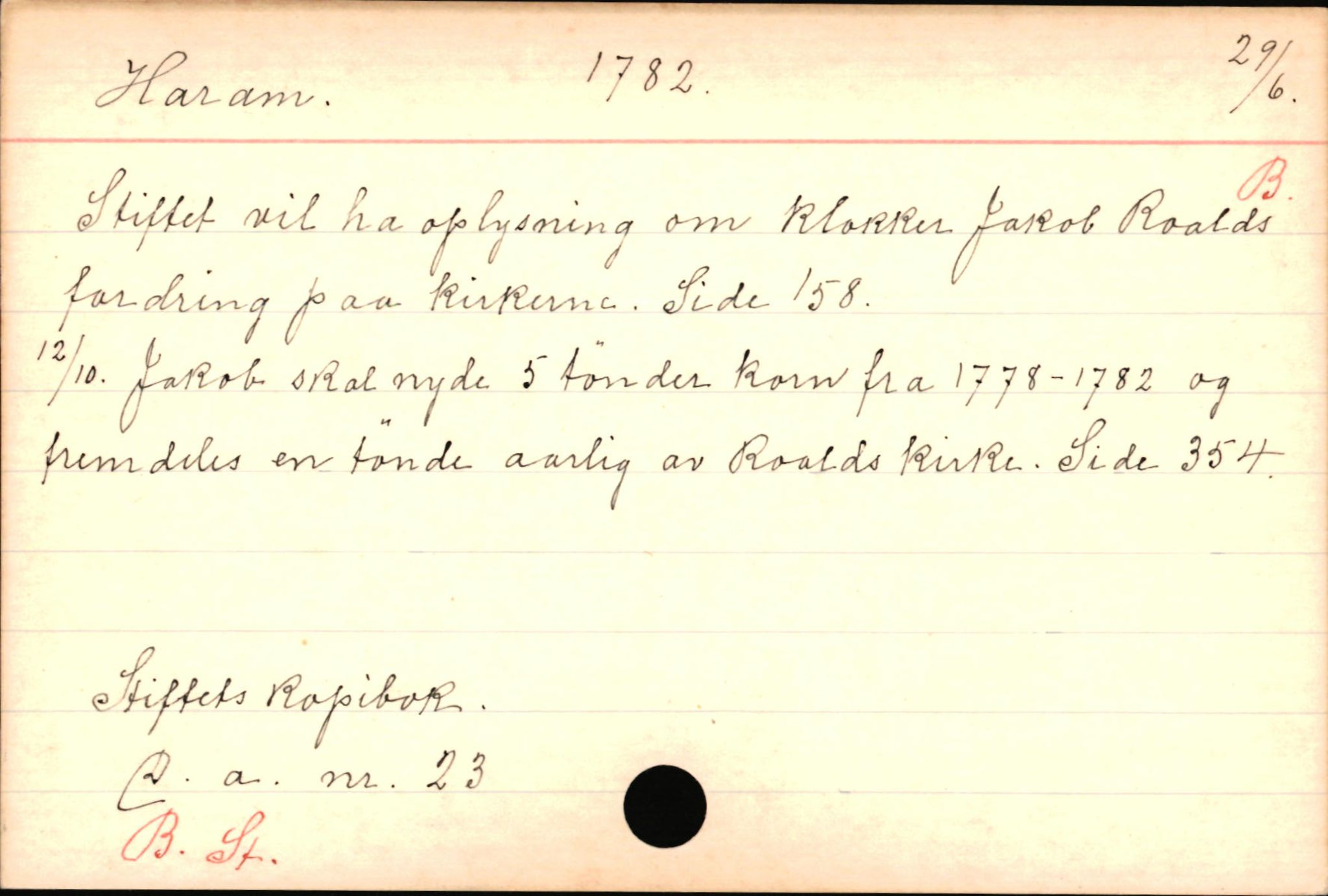 Haugen, Johannes - lærer, AV/SAB-SAB/PA-0036/01/L0001: Om klokkere og lærere, 1521-1904, s. 11345