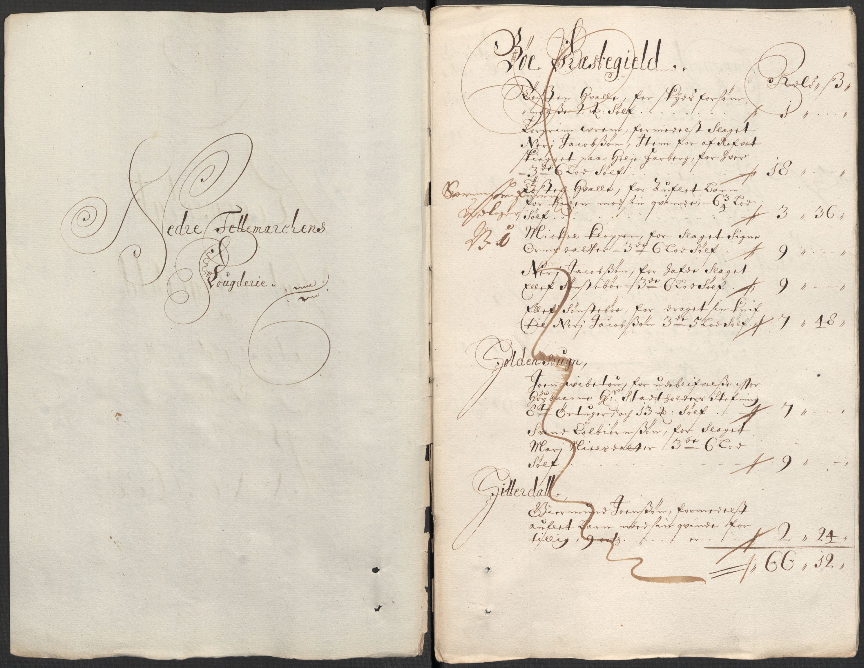 Rentekammeret inntil 1814, Reviderte regnskaper, Fogderegnskap, RA/EA-4092/R35/L2087: Fogderegnskap Øvre og Nedre Telemark, 1687-1689, s. 11