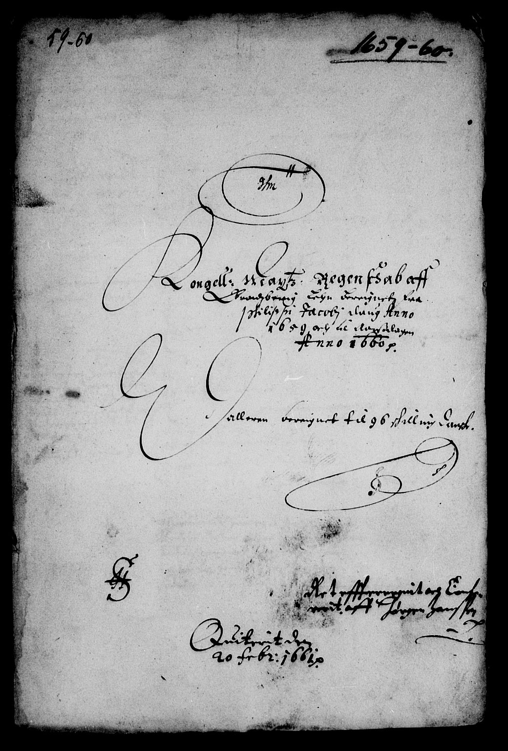 Rentekammeret inntil 1814, Reviderte regnskaper, Lensregnskaper, AV/RA-EA-5023/R/Rb/Rbp/L0046: Bratsberg len, 1658-1660