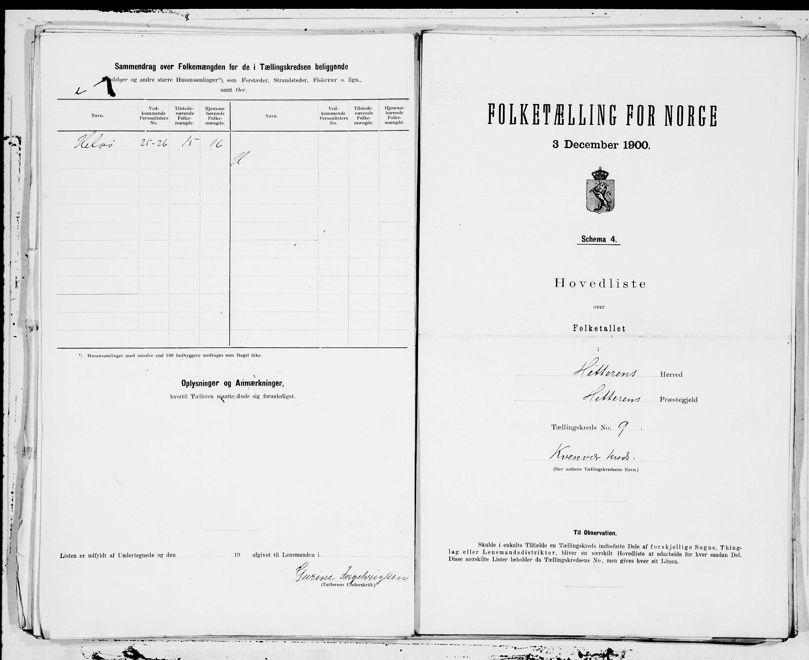 SAT, Folketelling 1900 for 1617 Hitra herred, 1900, s. 18