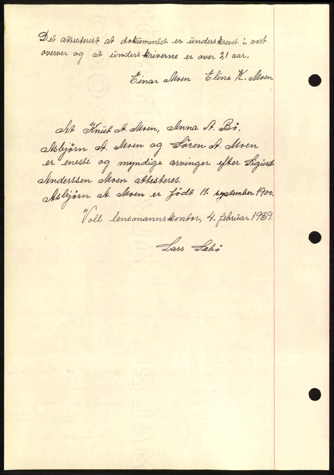 Romsdal sorenskriveri, AV/SAT-A-4149/1/2/2C: Pantebok nr. A7, 1939-1939, Dagboknr: 1741/1939