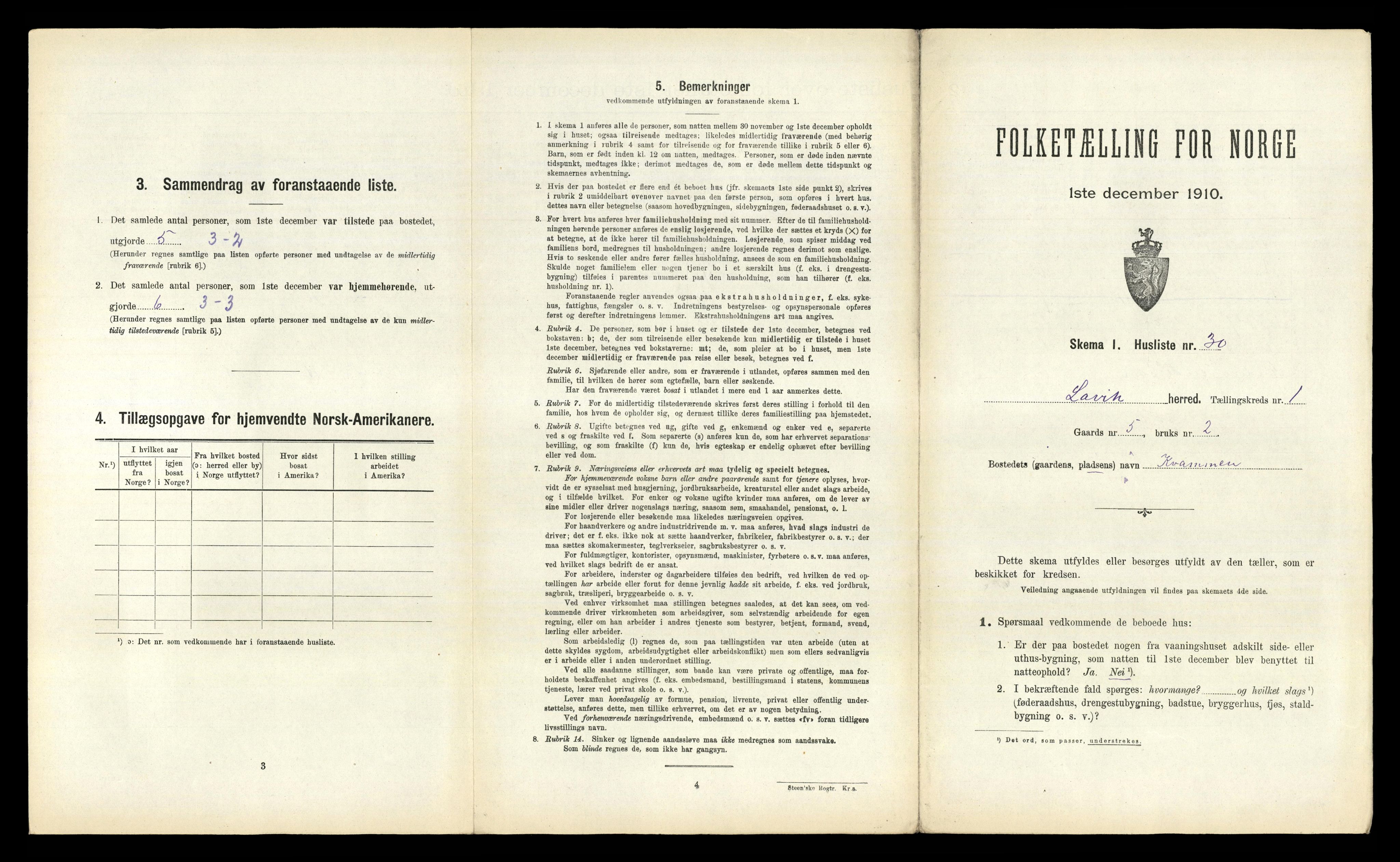 RA, Folketelling 1910 for 1415 Lavik herred, 1910, s. 93