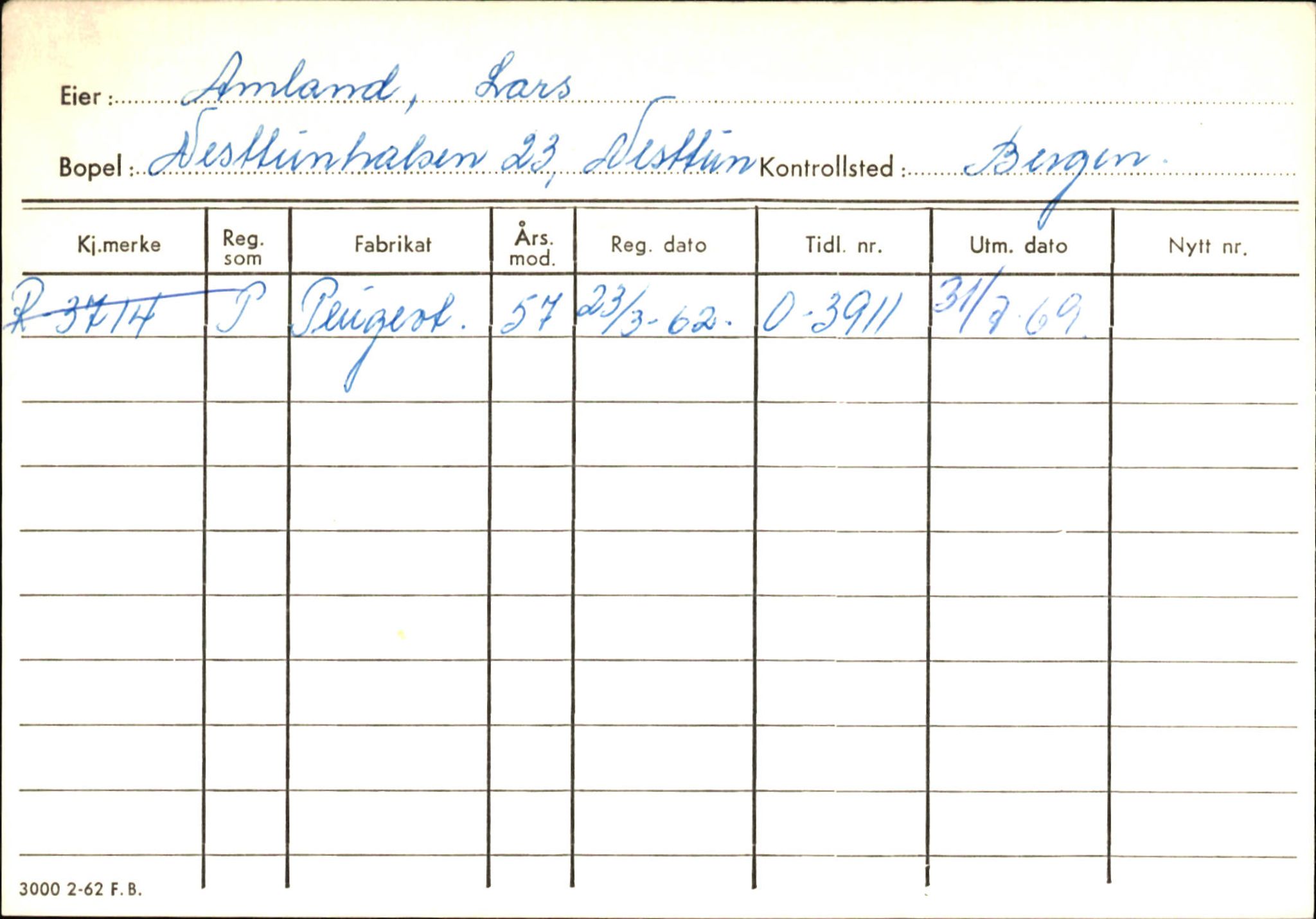 Statens vegvesen, Hordaland vegkontor, AV/SAB-A-5201/2/Ha/L0001: R-eierkort A, 1920-1971, s. 737
