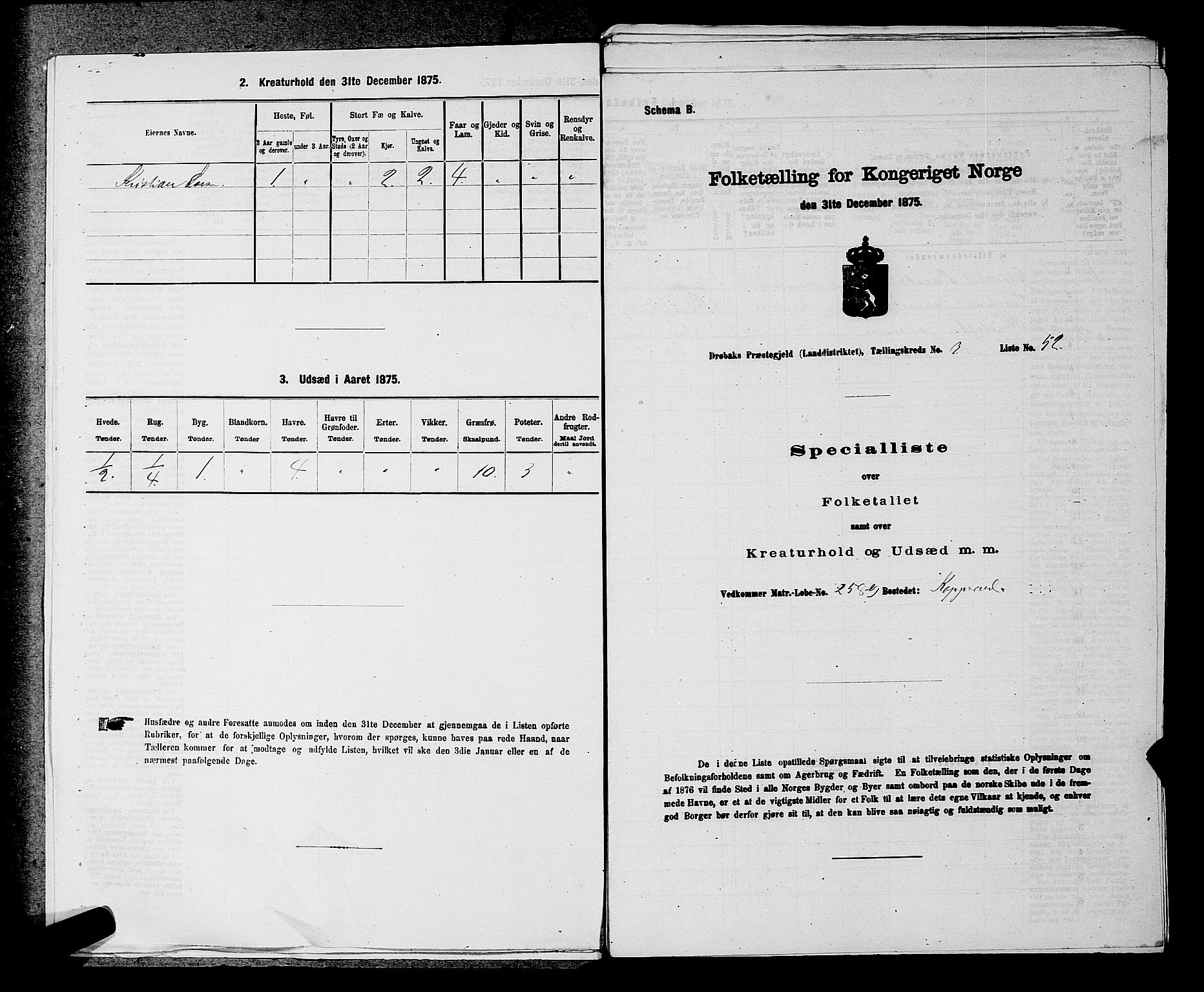 RA, Folketelling 1875 for 0215L Drøbak prestegjeld, Frogn sokn, 1875, s. 480