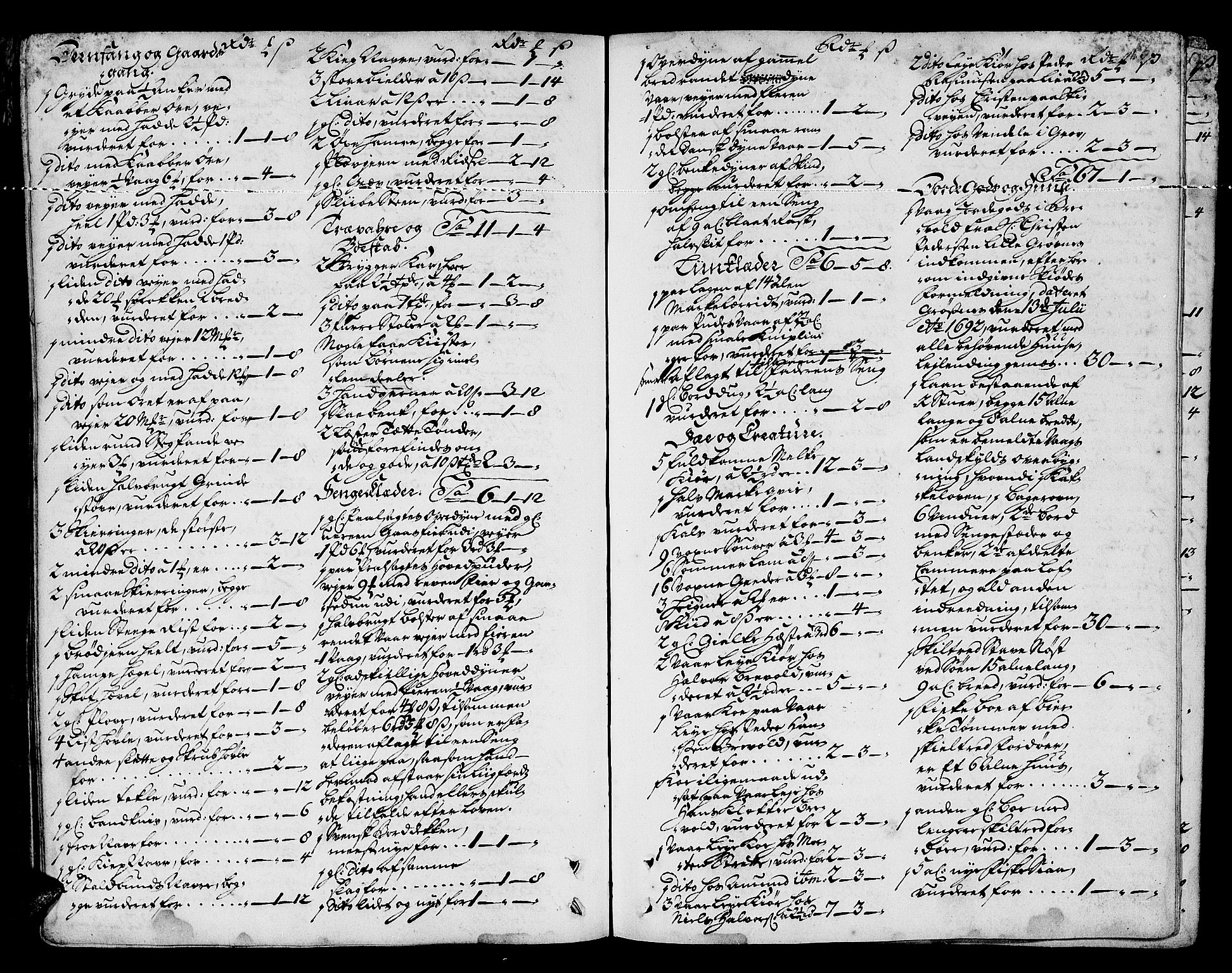 Sorenskriveren i Senja (-1755), SATØ/S-0260, 1706-1712, s. 134b-135a