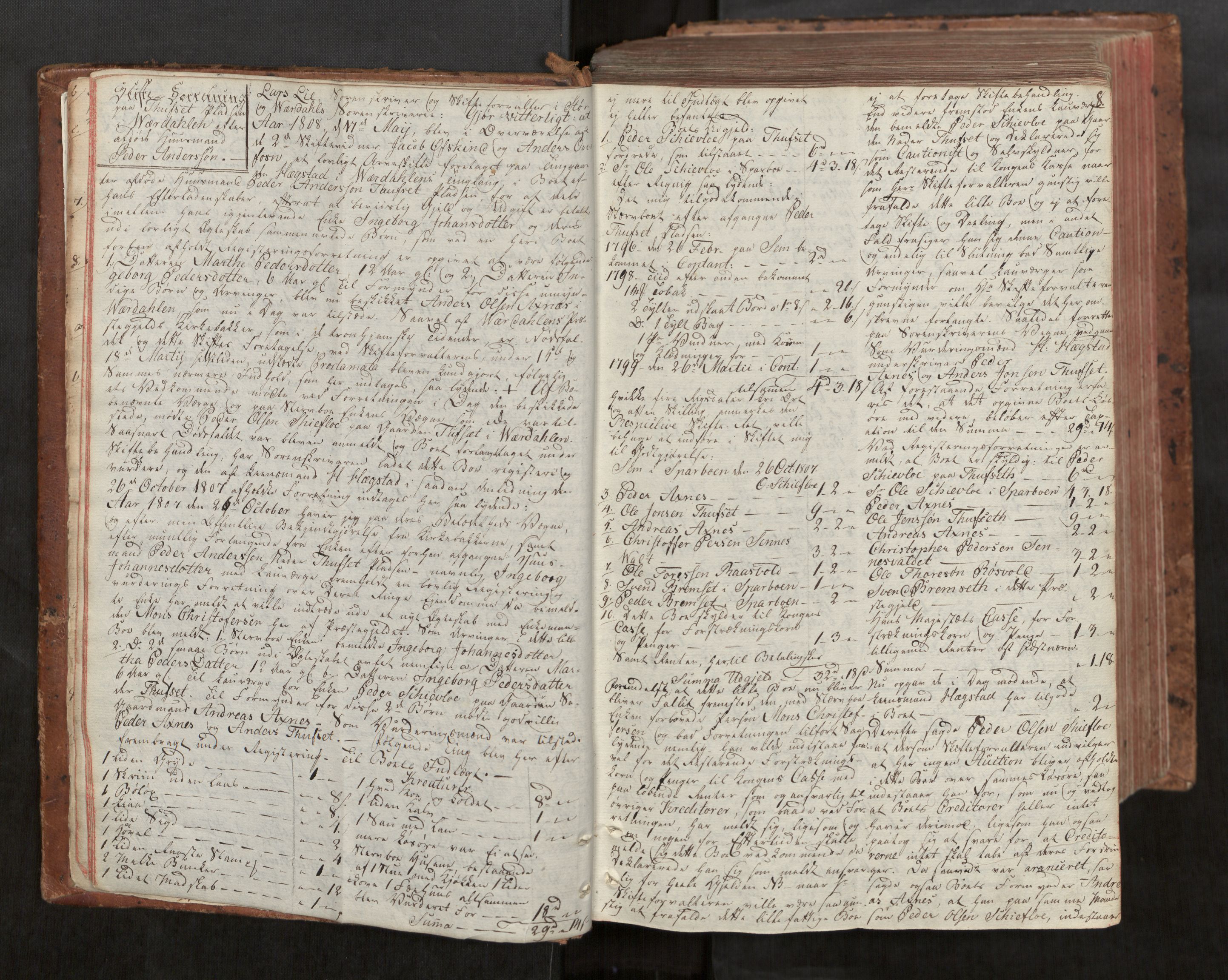 Stjør- og Verdal sorenskriveri, AV/SAT-A-4167/1/3/3A/L0024: Skifteprotokoll 19, 1808-1813, s. 8