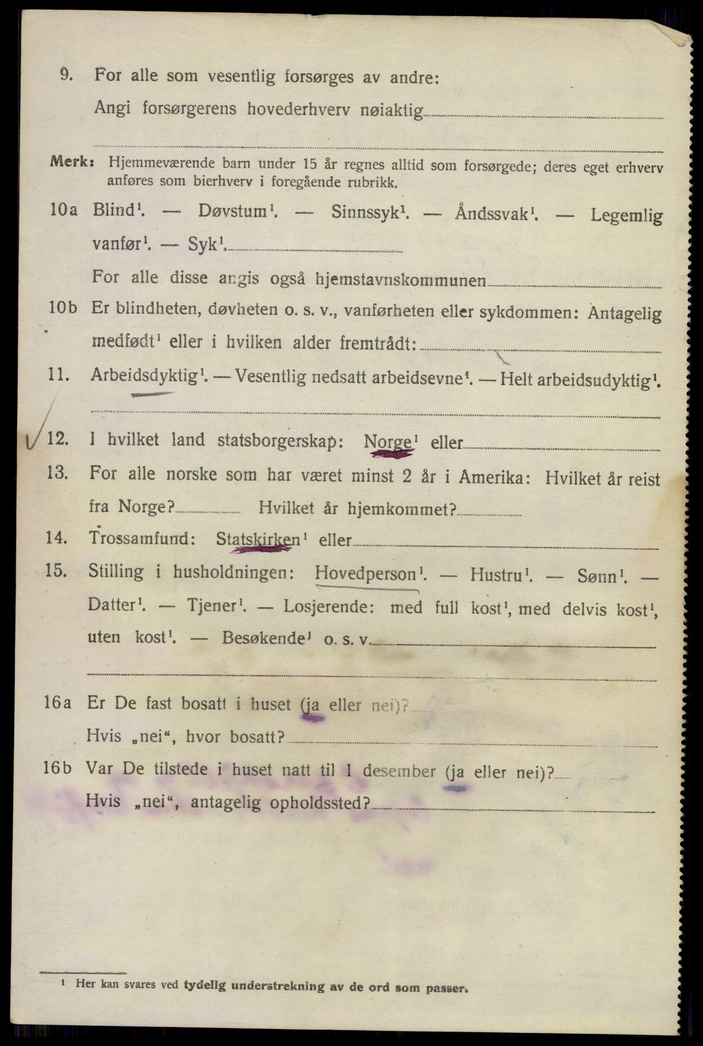 SAO, Folketelling 1920 for 0301 Kristiania kjøpstad, 1920, s. 619654