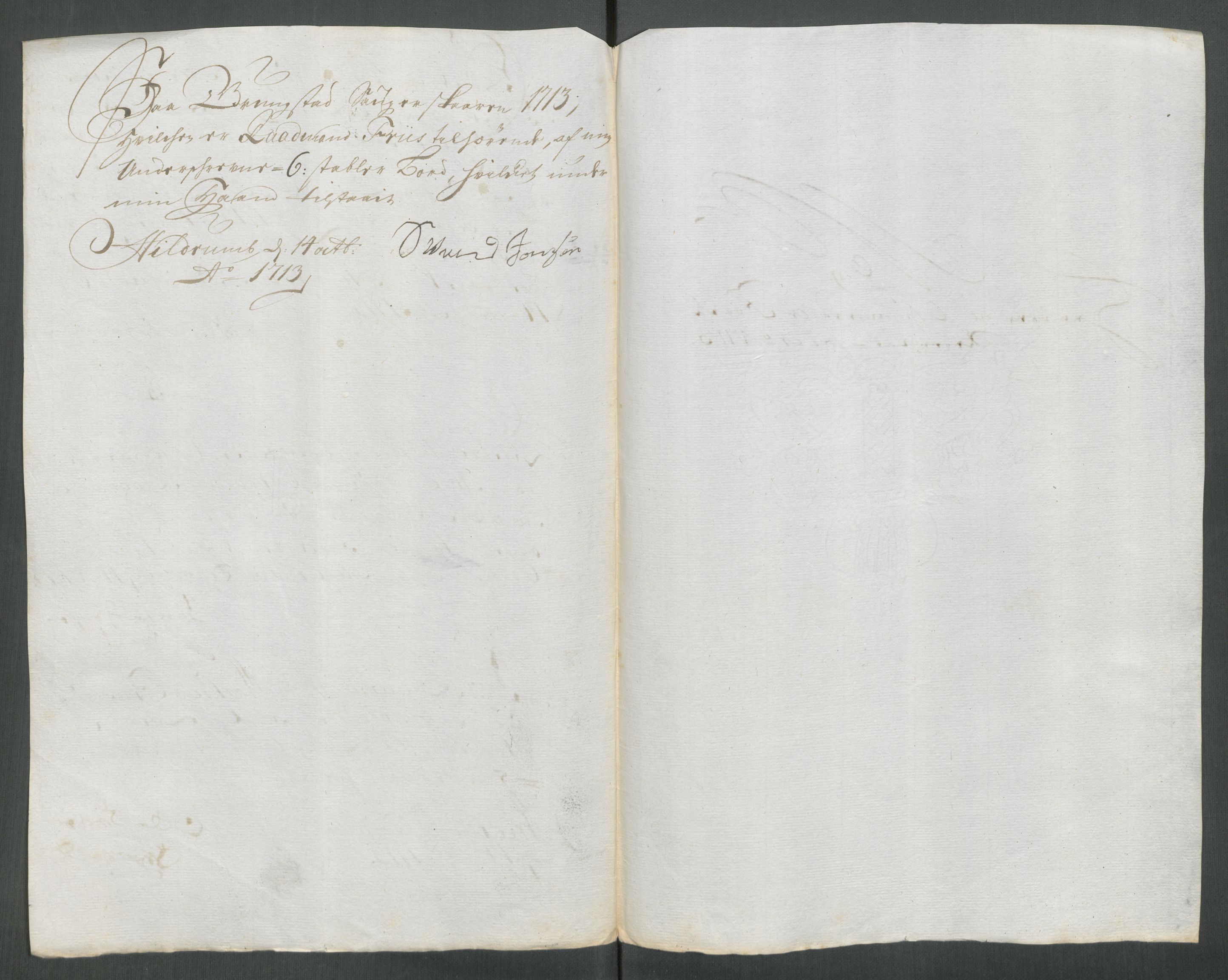 Rentekammeret inntil 1814, Reviderte regnskaper, Fogderegnskap, RA/EA-4092/R64/L4434: Fogderegnskap Namdal, 1713, s. 123