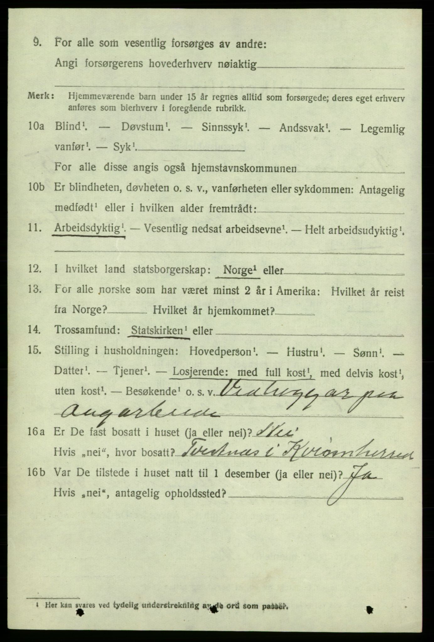 SAB, Folketelling 1920 for 1224 Kvinnherad herred, 1920, s. 6021