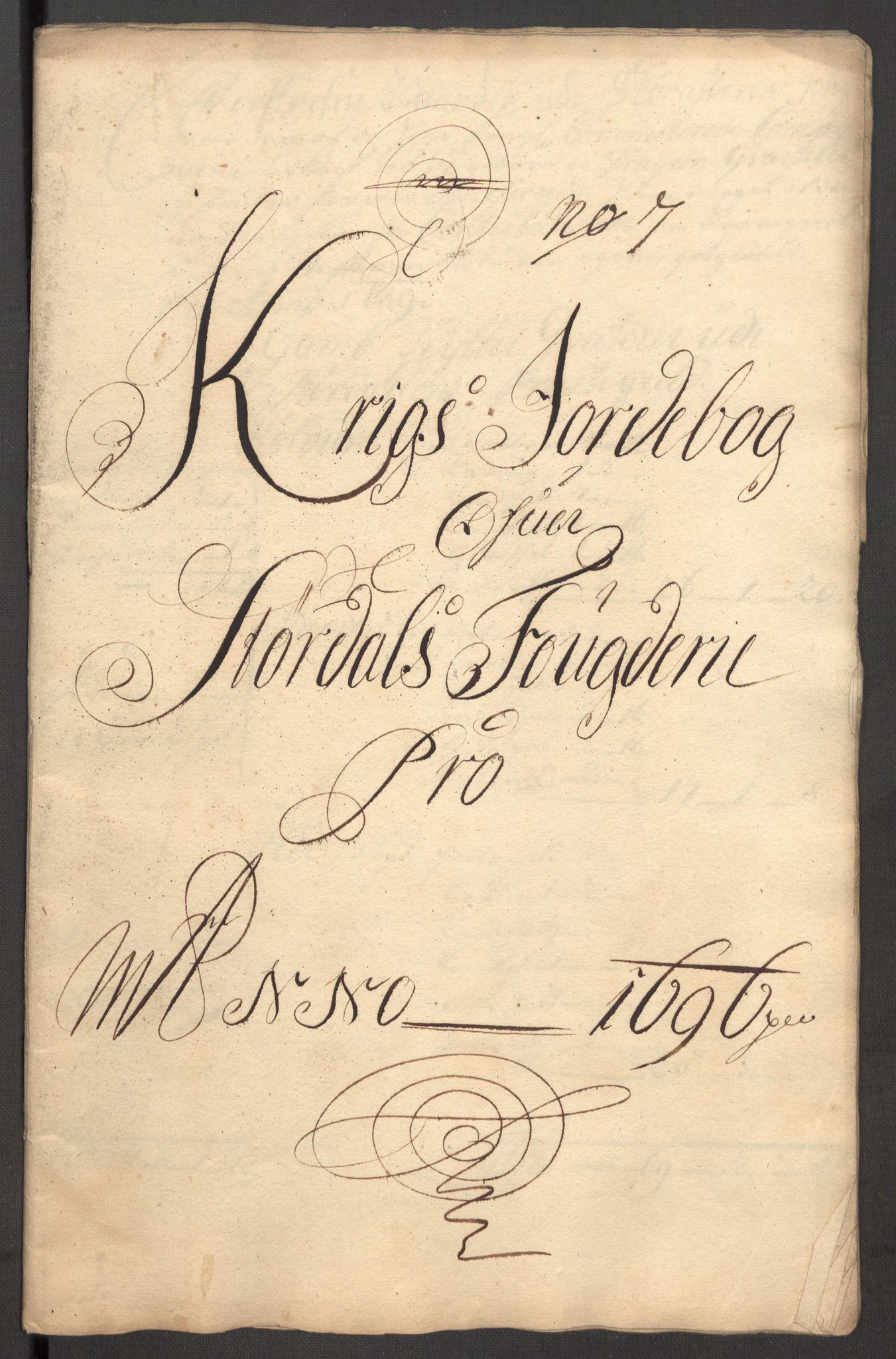 Rentekammeret inntil 1814, Reviderte regnskaper, Fogderegnskap, AV/RA-EA-4092/R62/L4188: Fogderegnskap Stjørdal og Verdal, 1696, s. 196