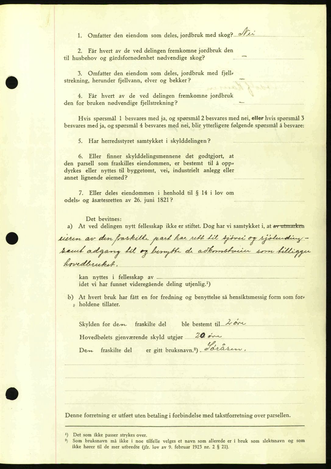 Hitra sorenskriveri, AV/SAT-A-0018/2/2C/2Ca: Pantebok nr. A2, 1943-1945, Dagboknr: 687/1944