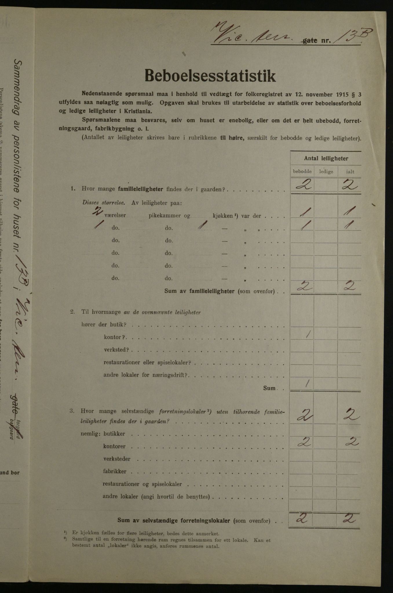 OBA, Kommunal folketelling 1.12.1923 for Kristiania, 1923, s. 136334