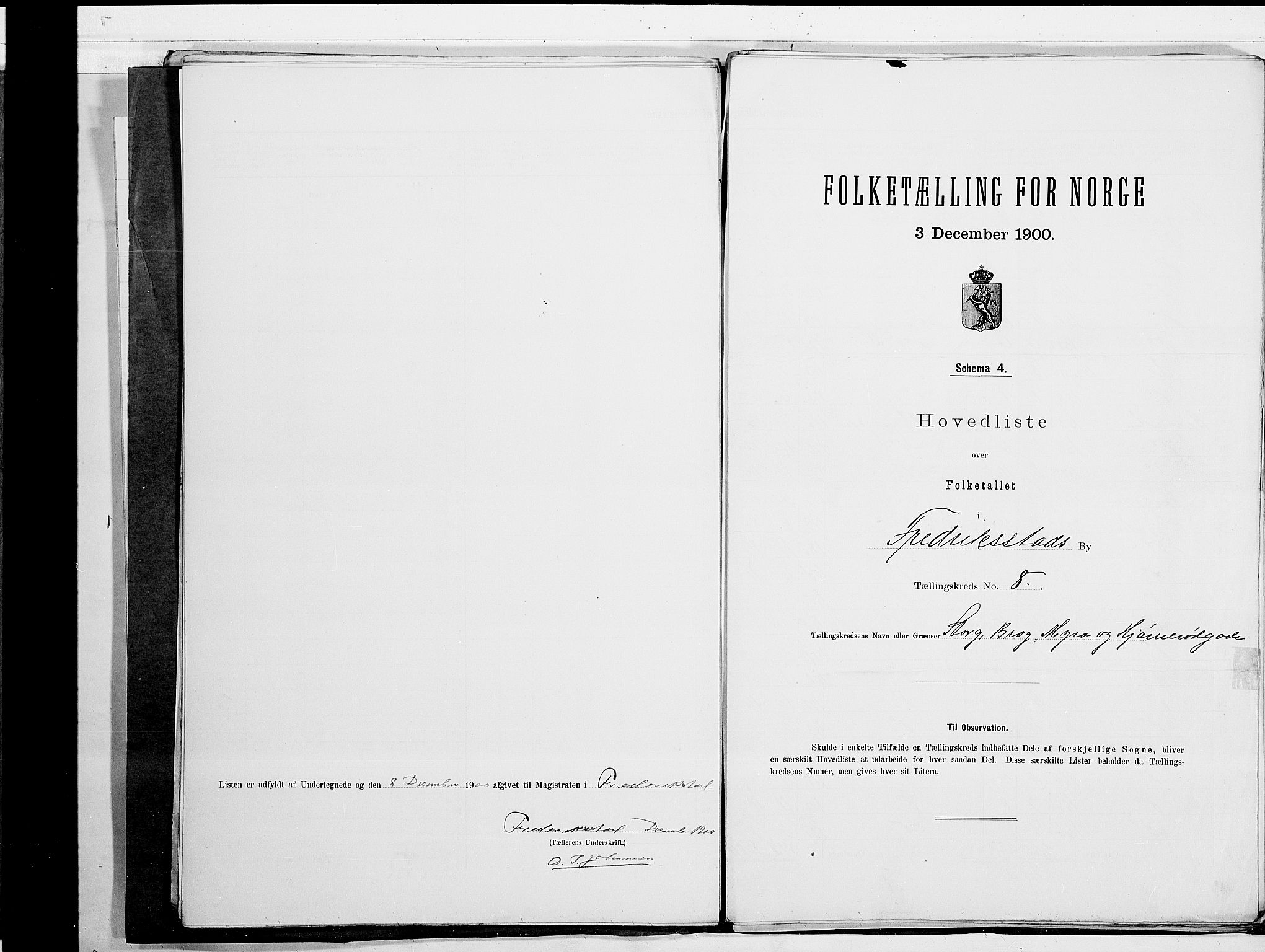 SAO, Folketelling 1900 for 0103 Fredrikstad kjøpstad, 1900, s. 18