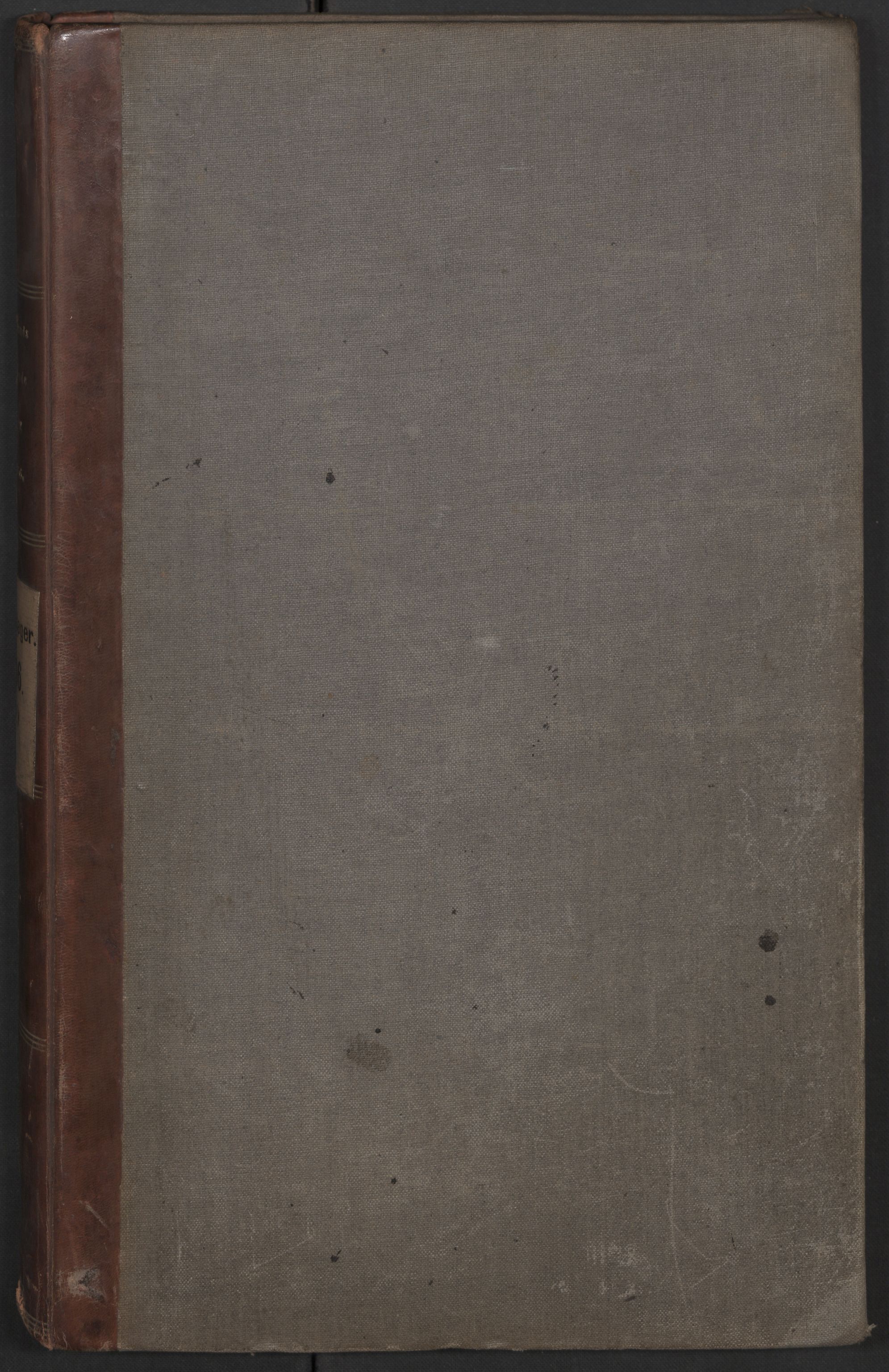 Revisjonsdepartementet, 2. revisjonskontor, AV/RA-S-1115/E/E036/L0219: Tvedestrand: Inngående tollbok (A), 1866