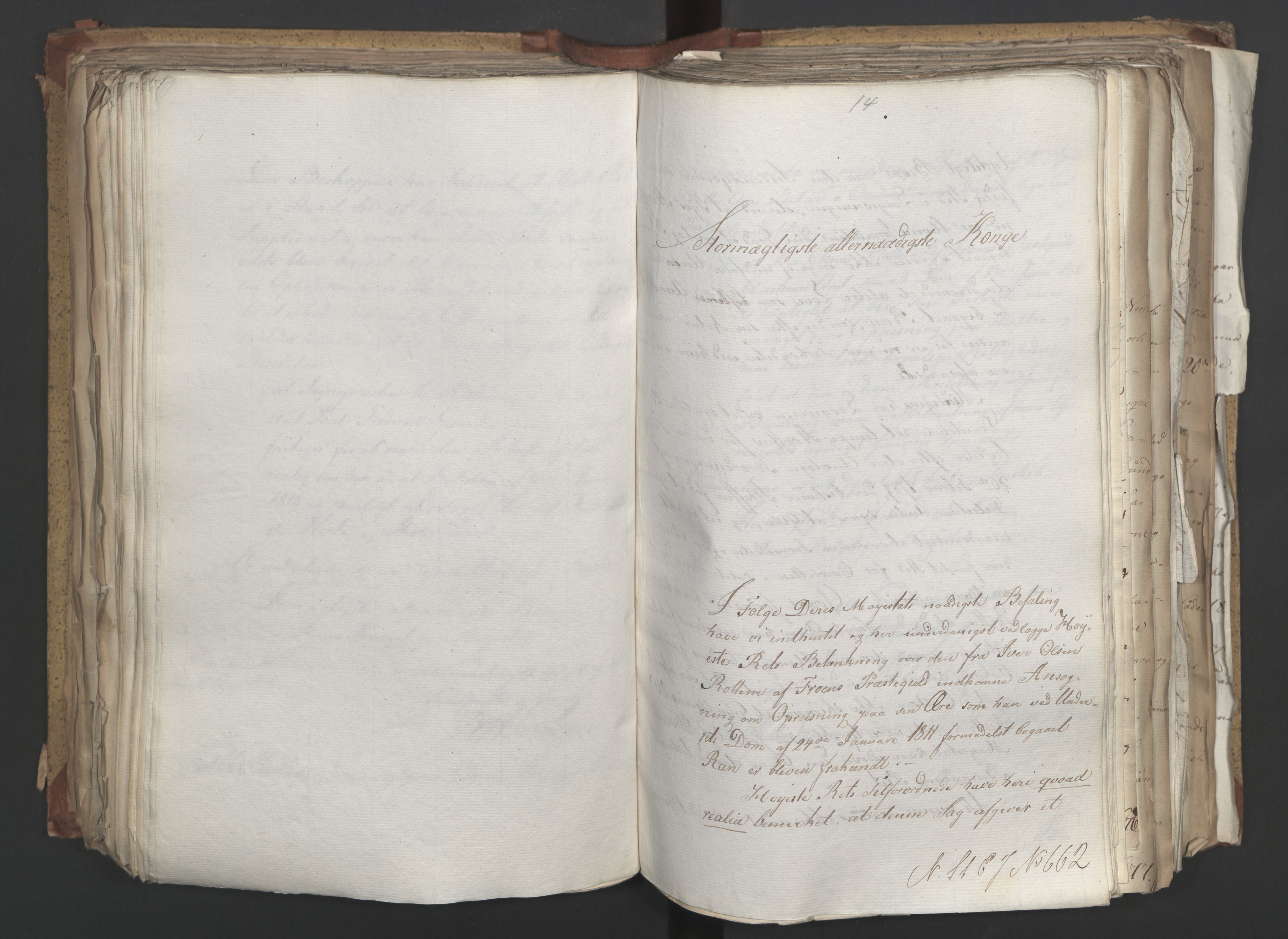 Statsrådsavdelingen i Stockholm, AV/RA-S-1003/D/Da/L0003: Regjeringsinnstillinger nr. 519-787, 1815, s. 293