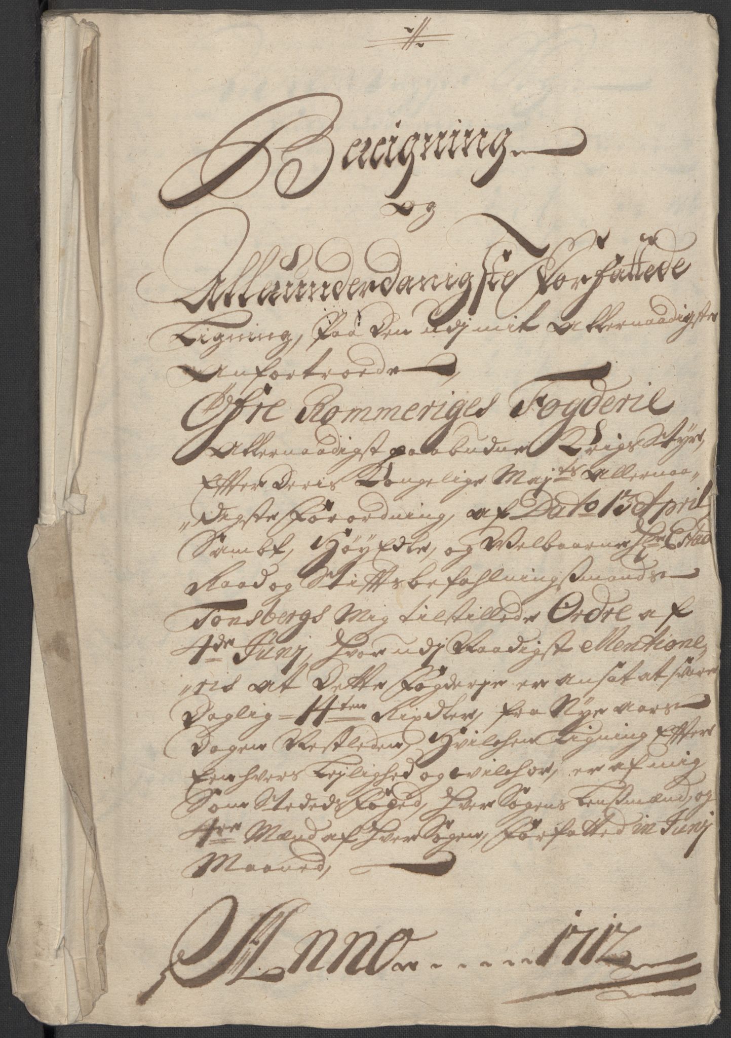 Rentekammeret inntil 1814, Reviderte regnskaper, Fogderegnskap, RA/EA-4092/R12/L0722: Fogderegnskap Øvre Romerike, 1712, s. 147