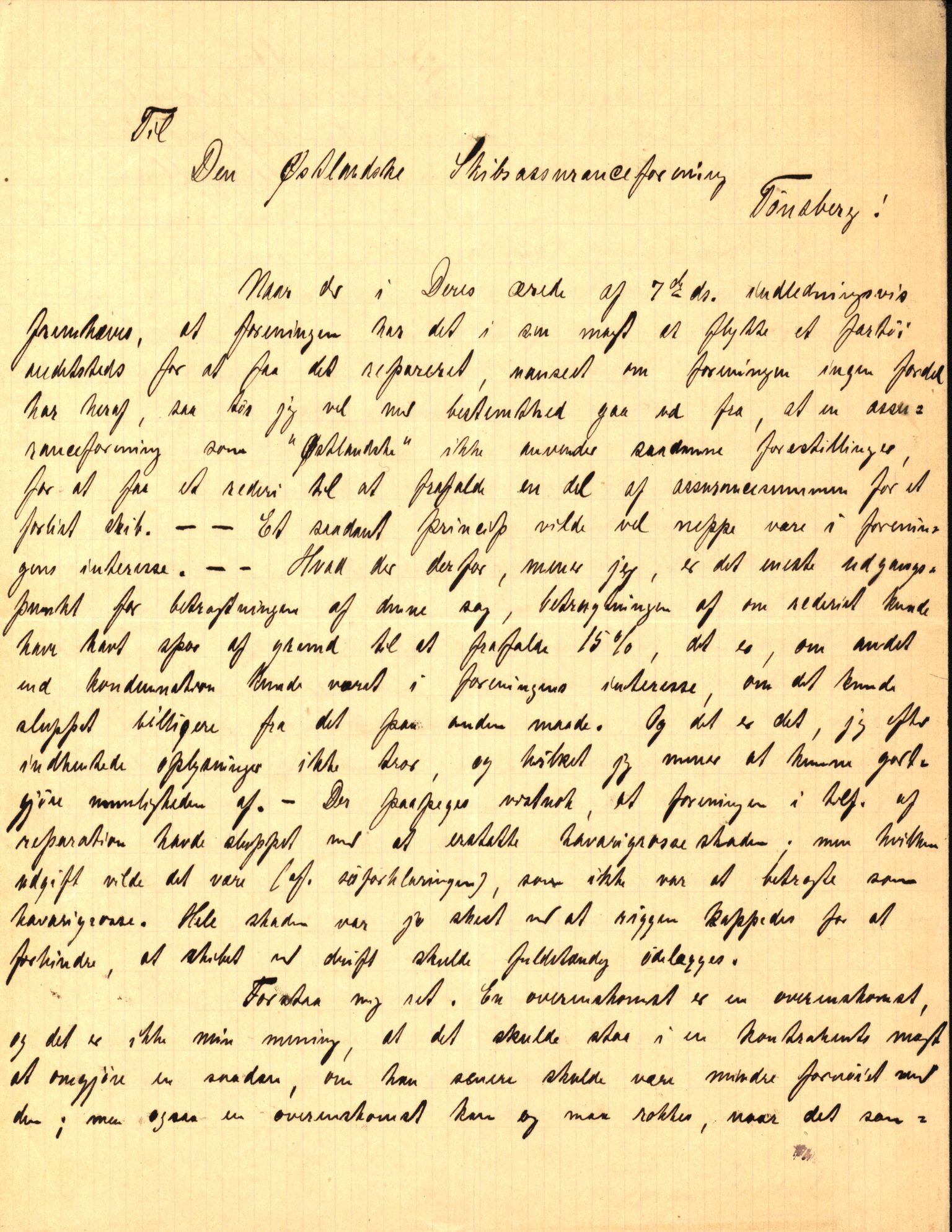 Pa 63 - Østlandske skibsassuranceforening, VEMU/A-1079/G/Ga/L0022/0007: Havaridokumenter / Nyassa, Mjølner, 1888, s. 107