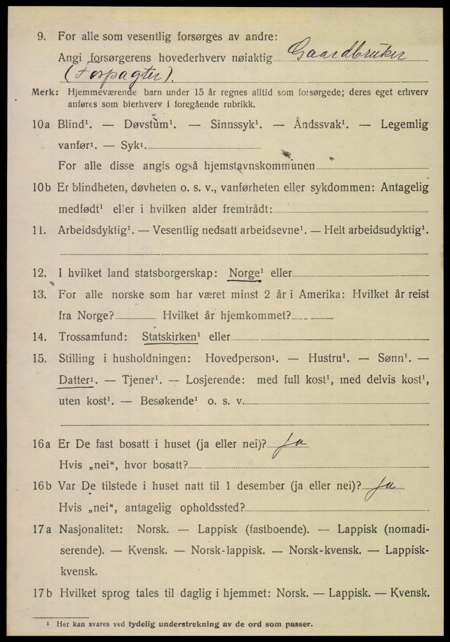 SAT, Folketelling 1920 for 1848 Steigen herred, 1920, s. 4275