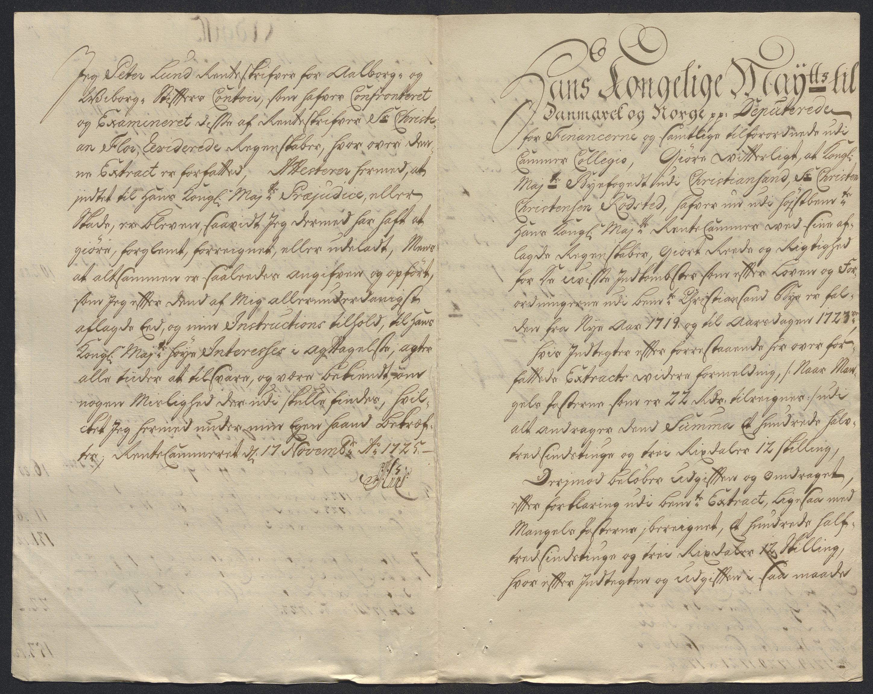 Rentekammeret inntil 1814, Reviderte regnskaper, Byregnskaper, AV/RA-EA-4066/R/Rm/L0286: [M19] Sikt og sakefall, 1719-1727, s. 415