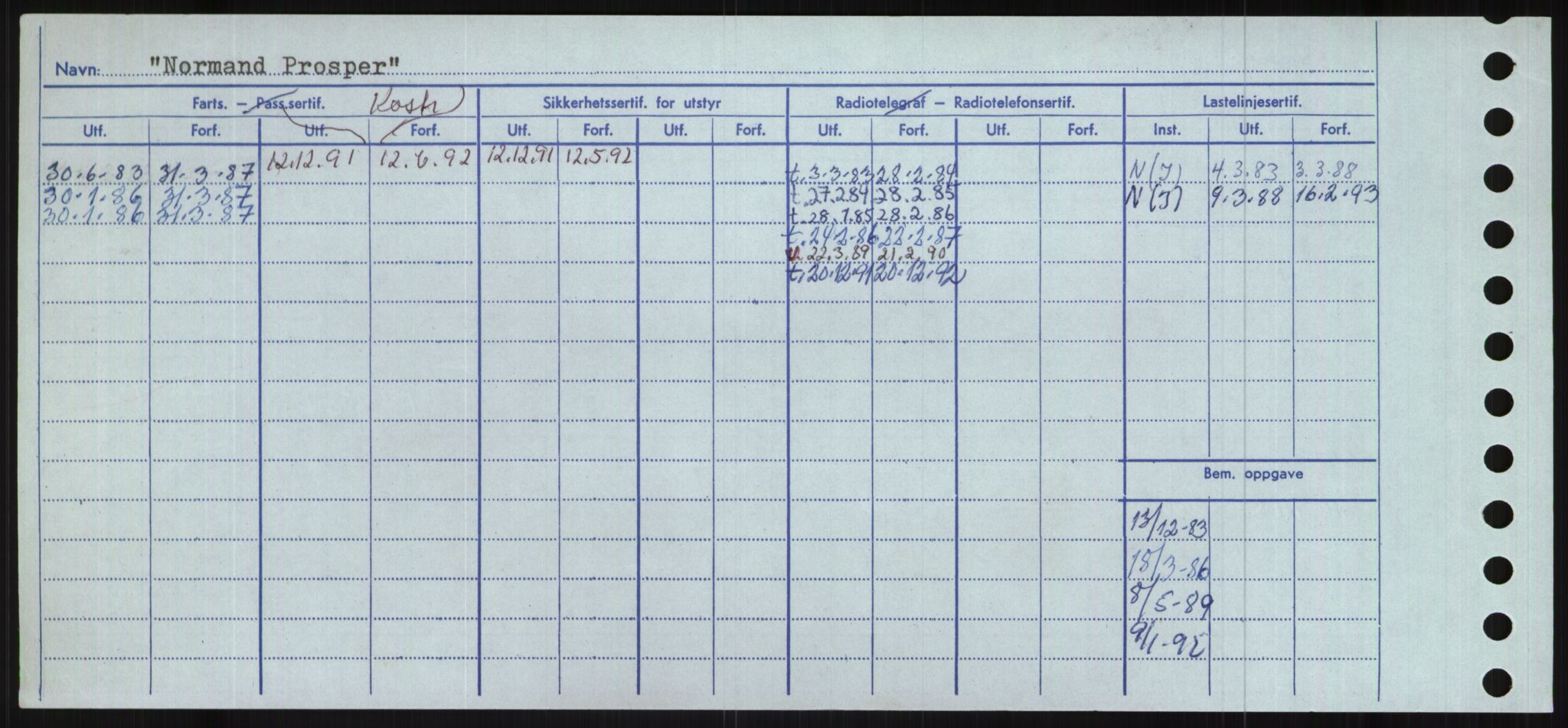 Sjøfartsdirektoratet med forløpere, Skipsmålingen, RA/S-1627/H/Ha/L0004/0001: Fartøy, Mas-R / Fartøy, Mas-Odd, s. 788