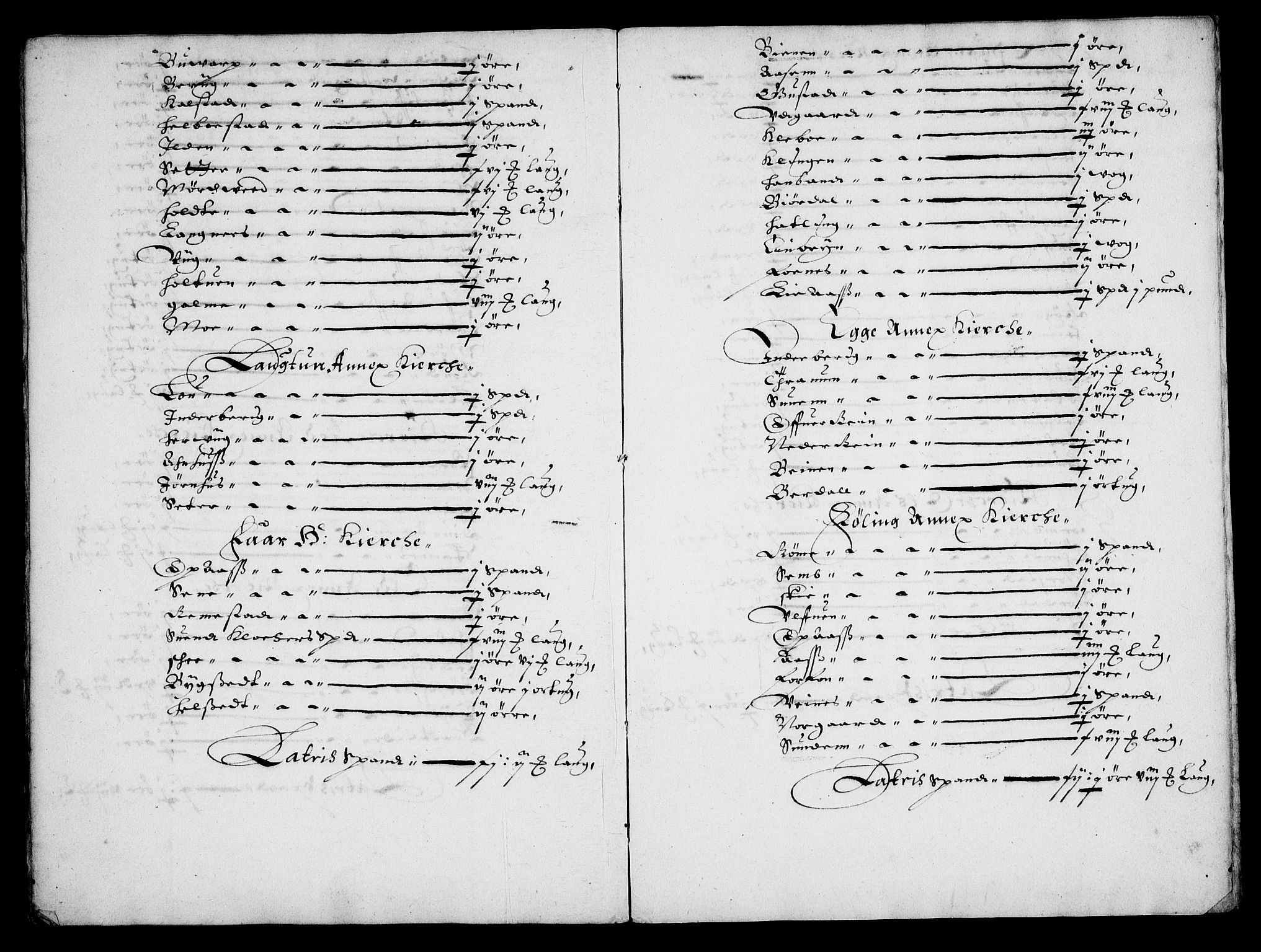 Rentekammeret inntil 1814, Realistisk ordnet avdeling, AV/RA-EA-4070/Fc/Fca/L0004/0003: [Ca IV]  Trondheim stift / "Stichtens Bog", 1654