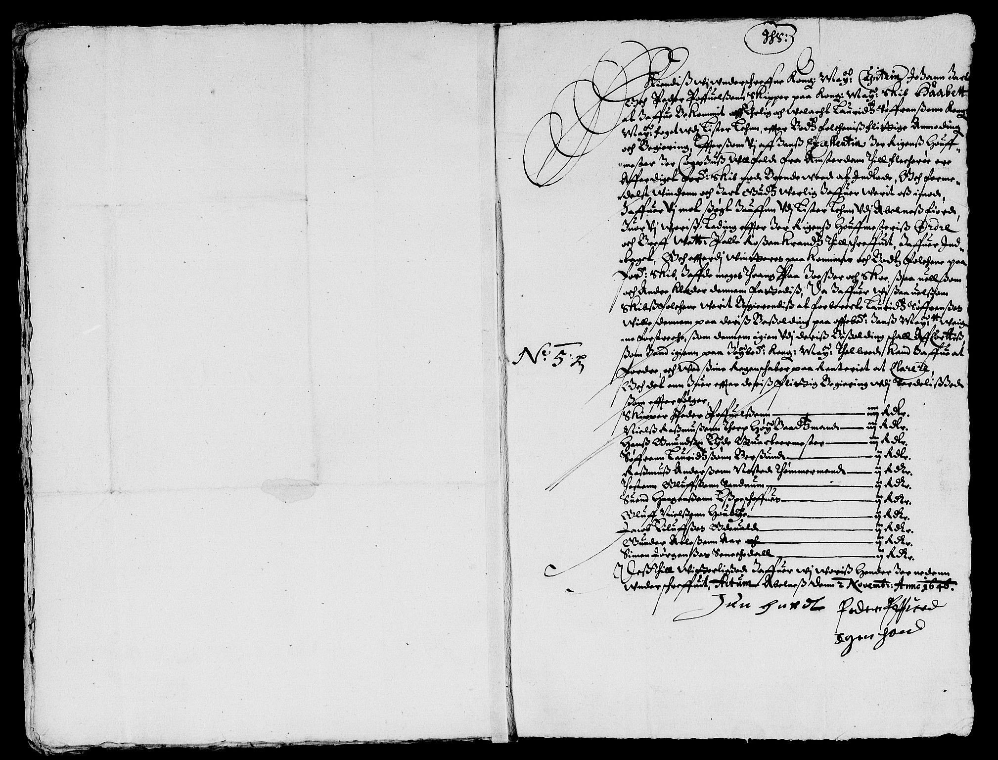 Rentekammeret inntil 1814, Reviderte regnskaper, Lensregnskaper, AV/RA-EA-5023/R/Rb/Rbr/L0016: Lista len, 1645-1647