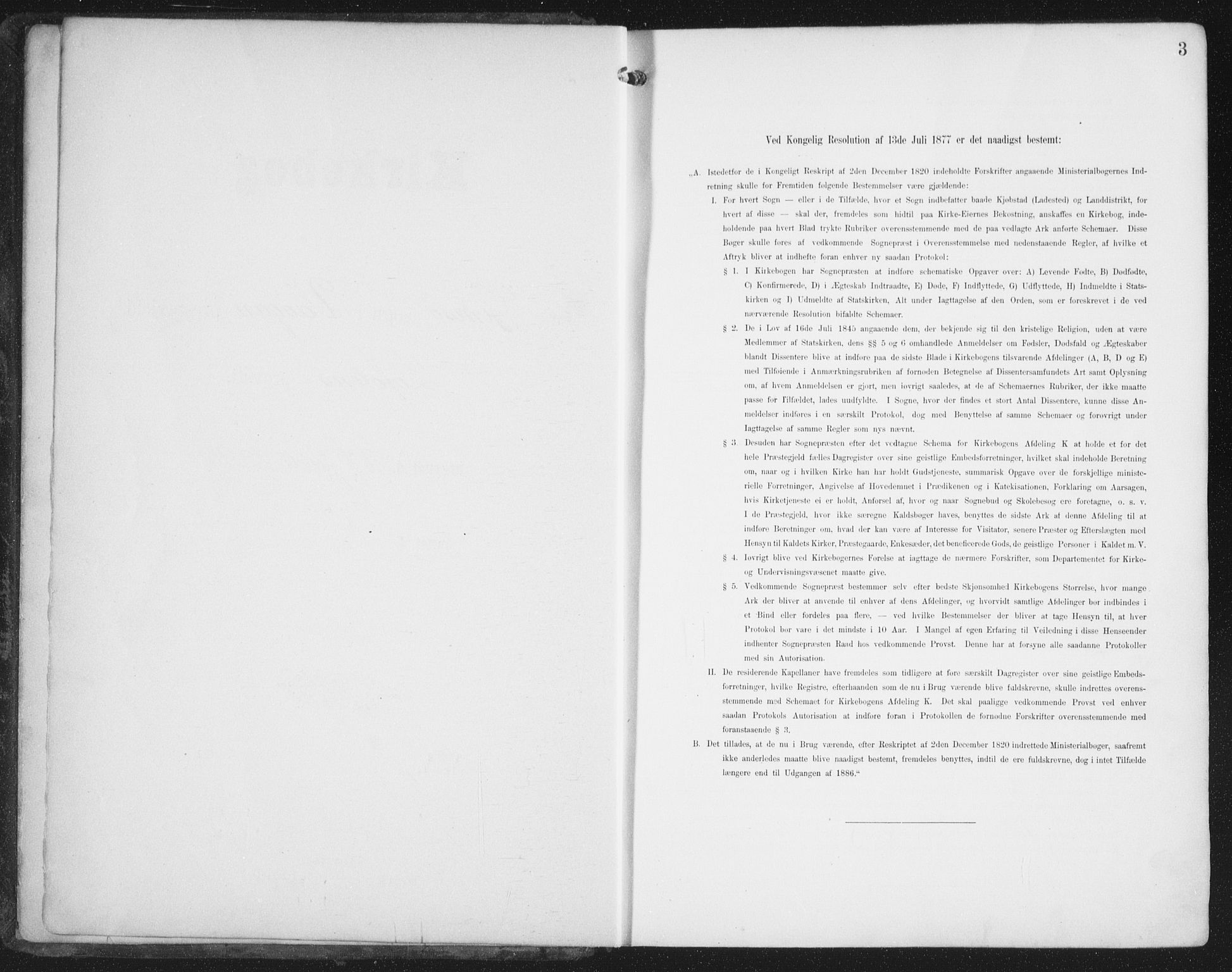 Ministerialprotokoller, klokkerbøker og fødselsregistre - Nordland, SAT/A-1459/876/L1098: Ministerialbok nr. 876A04, 1896-1915, s. 3
