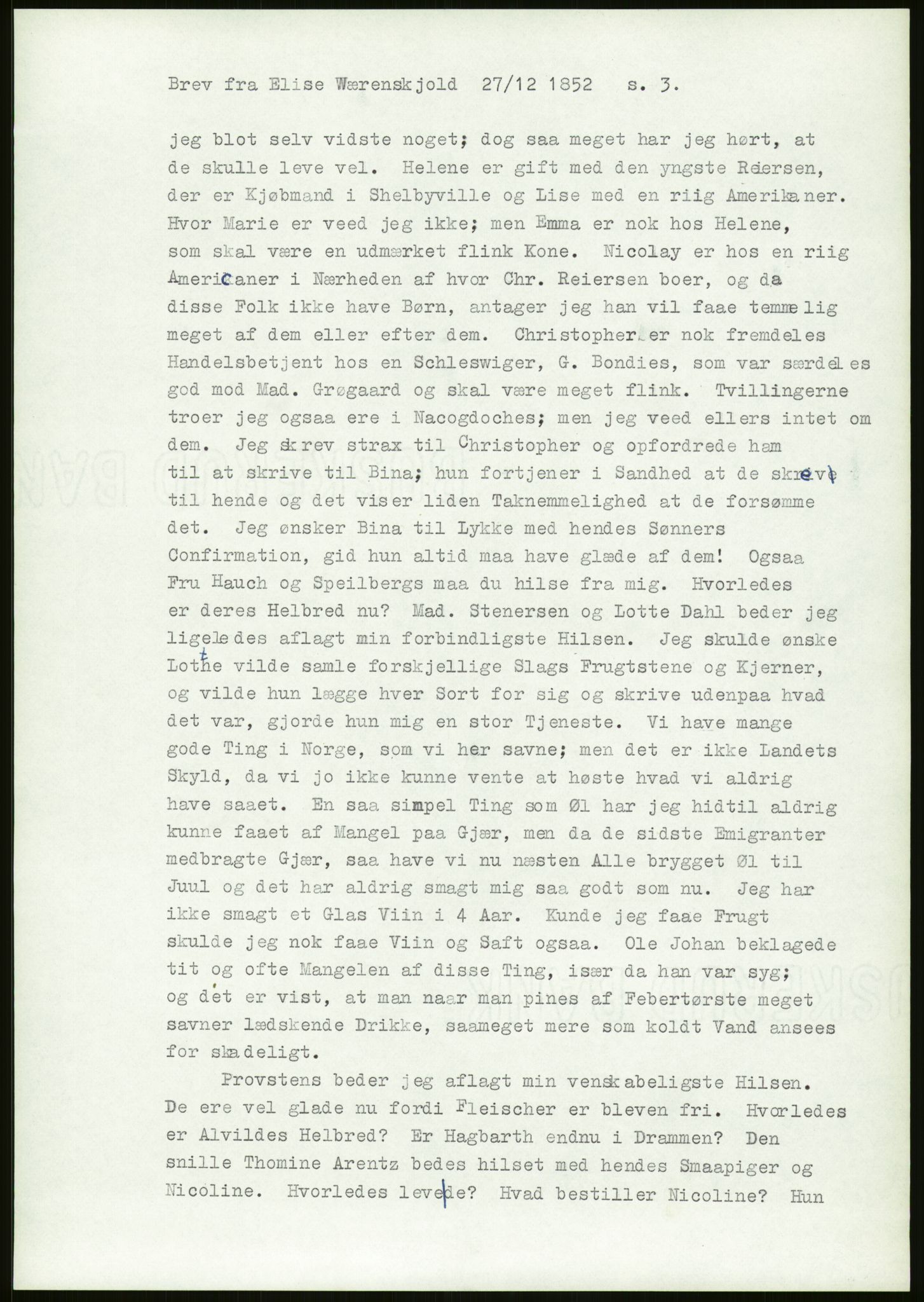 Samlinger til kildeutgivelse, Amerikabrevene, AV/RA-EA-4057/F/L0027: Innlån fra Aust-Agder: Dannevig - Valsgård, 1838-1914, s. 27