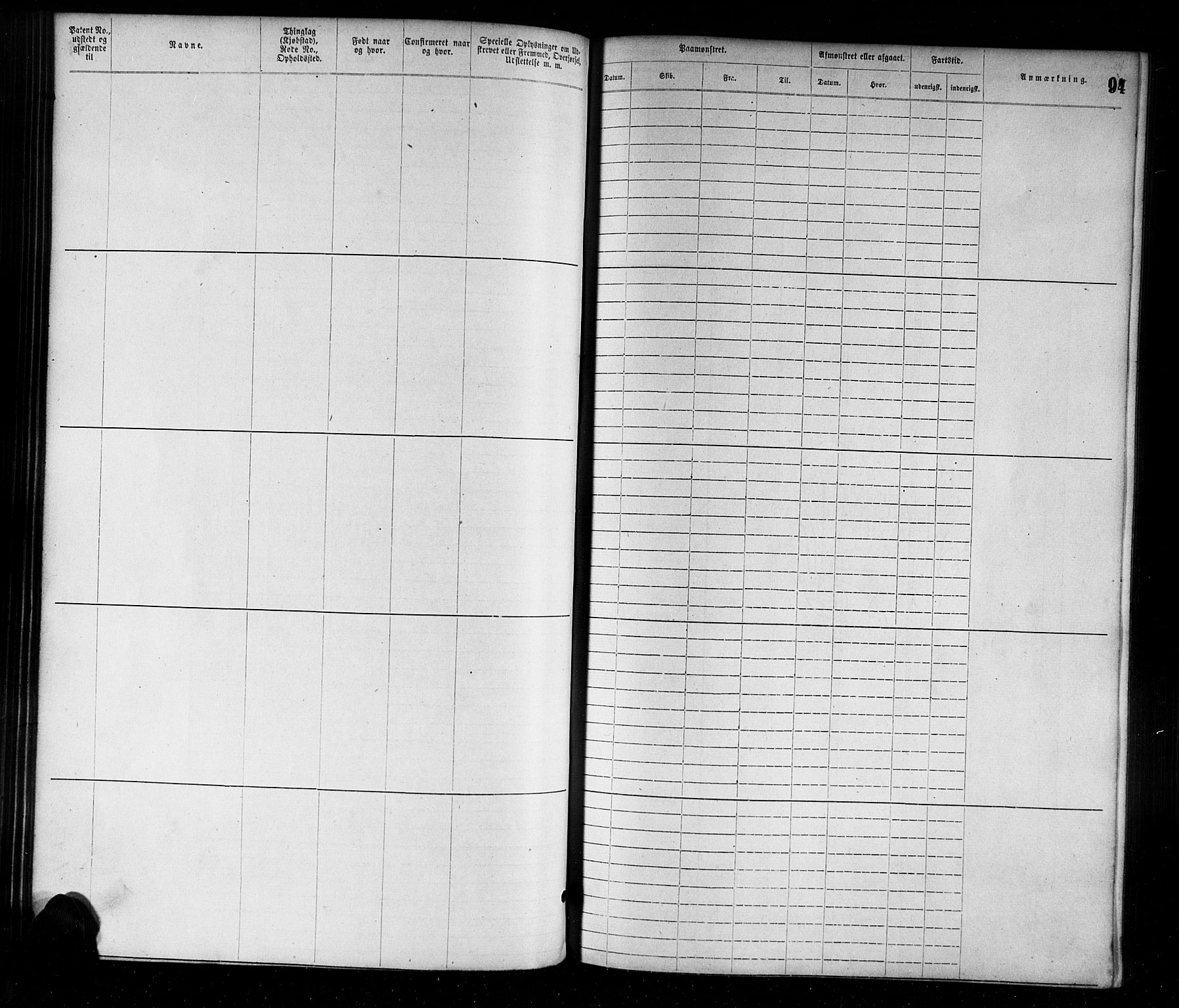 Farsund mønstringskrets, AV/SAK-2031-0017/F/Fa/L0001: Annotasjonsrulle nr 1-1920 med register, M-1, 1869-1877, s. 122